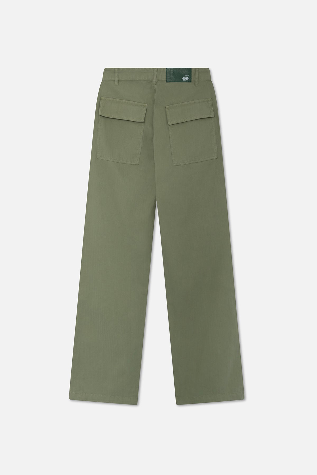 Straight Pants Green
