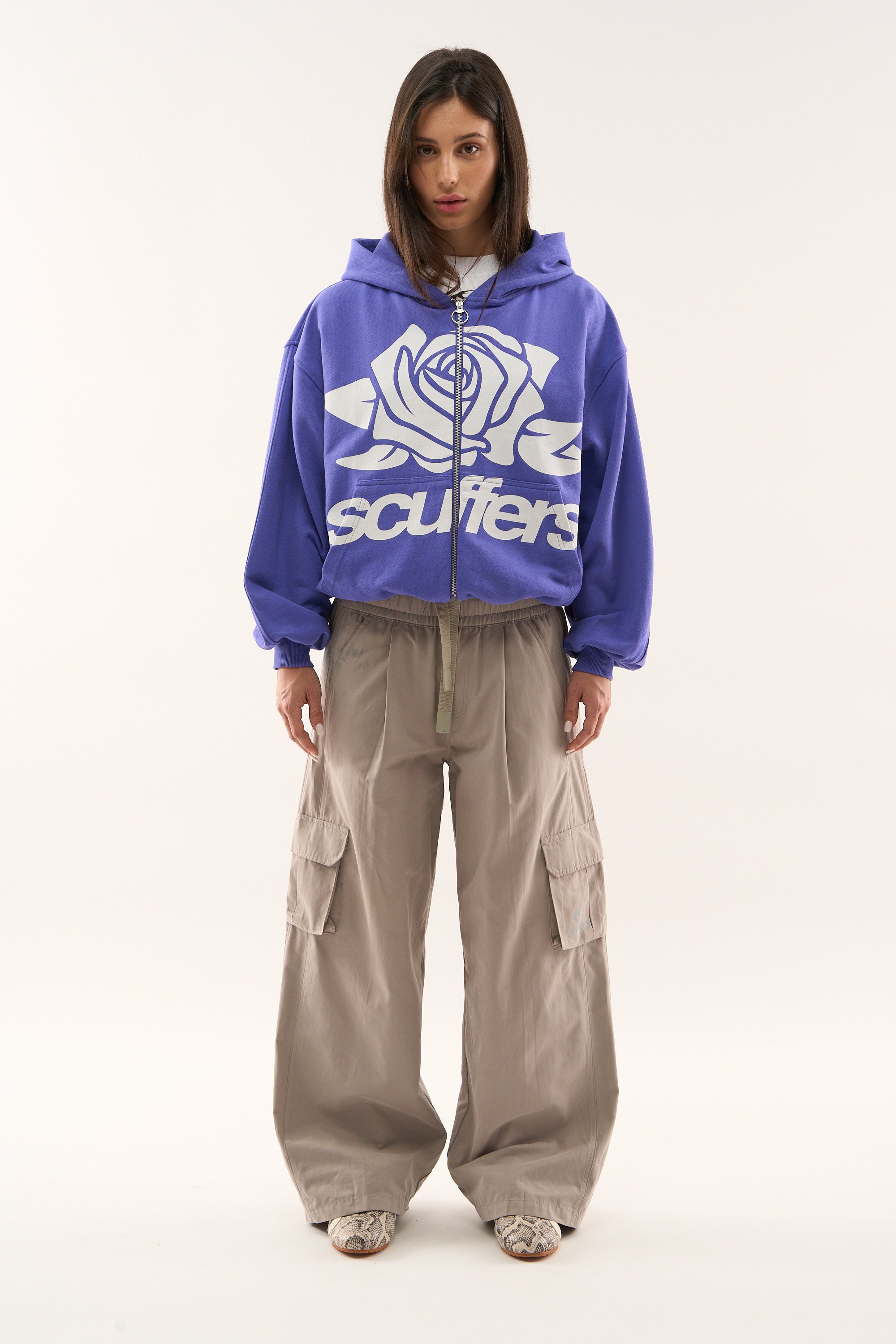 Girl Light Purple Zipper