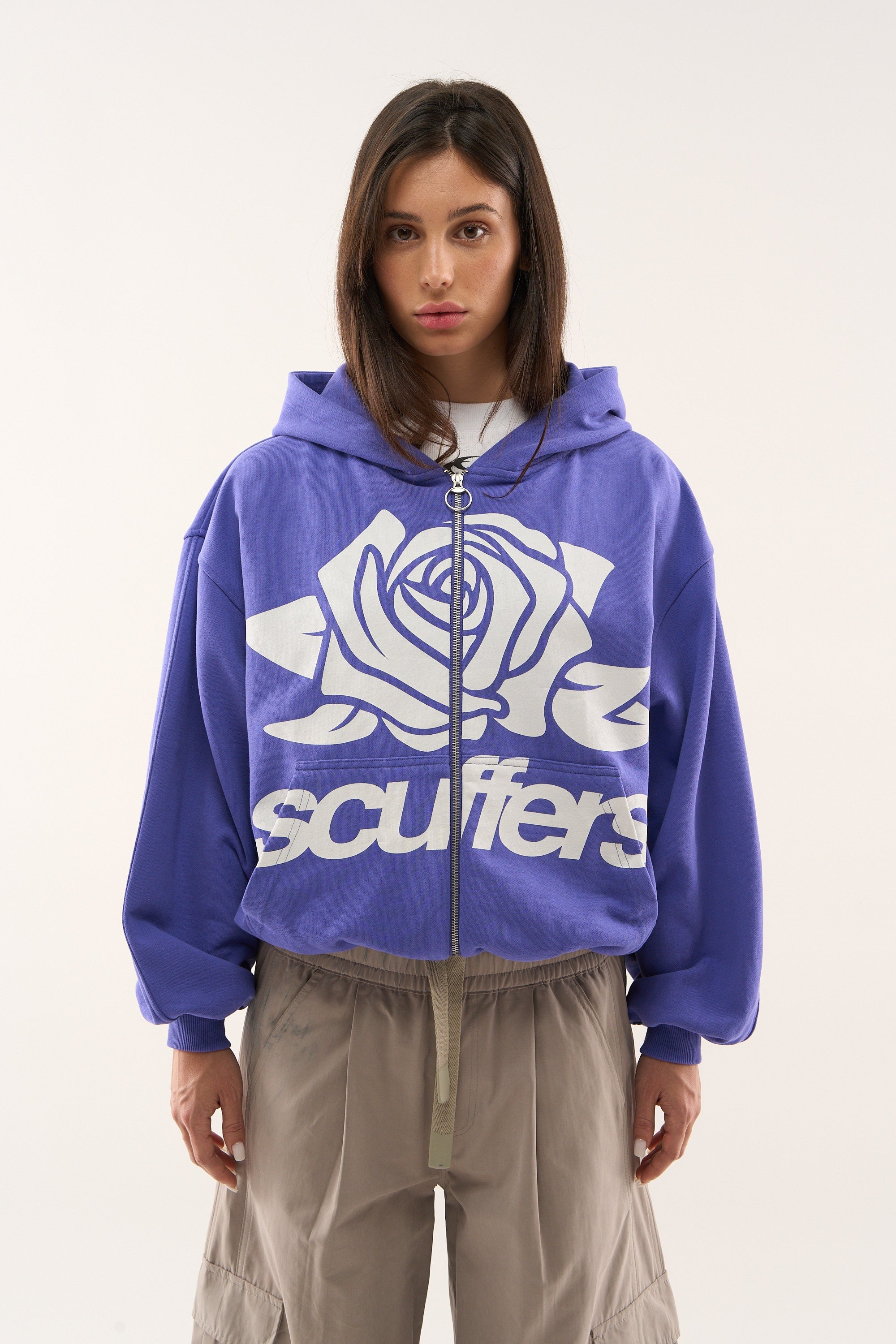 Girl Light Purple Zipper