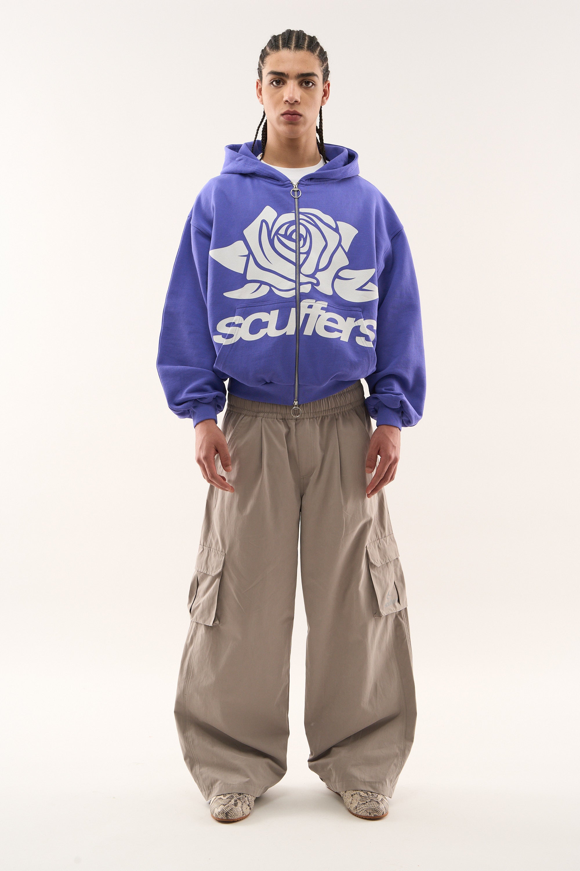 Girl Light Purple Zipper