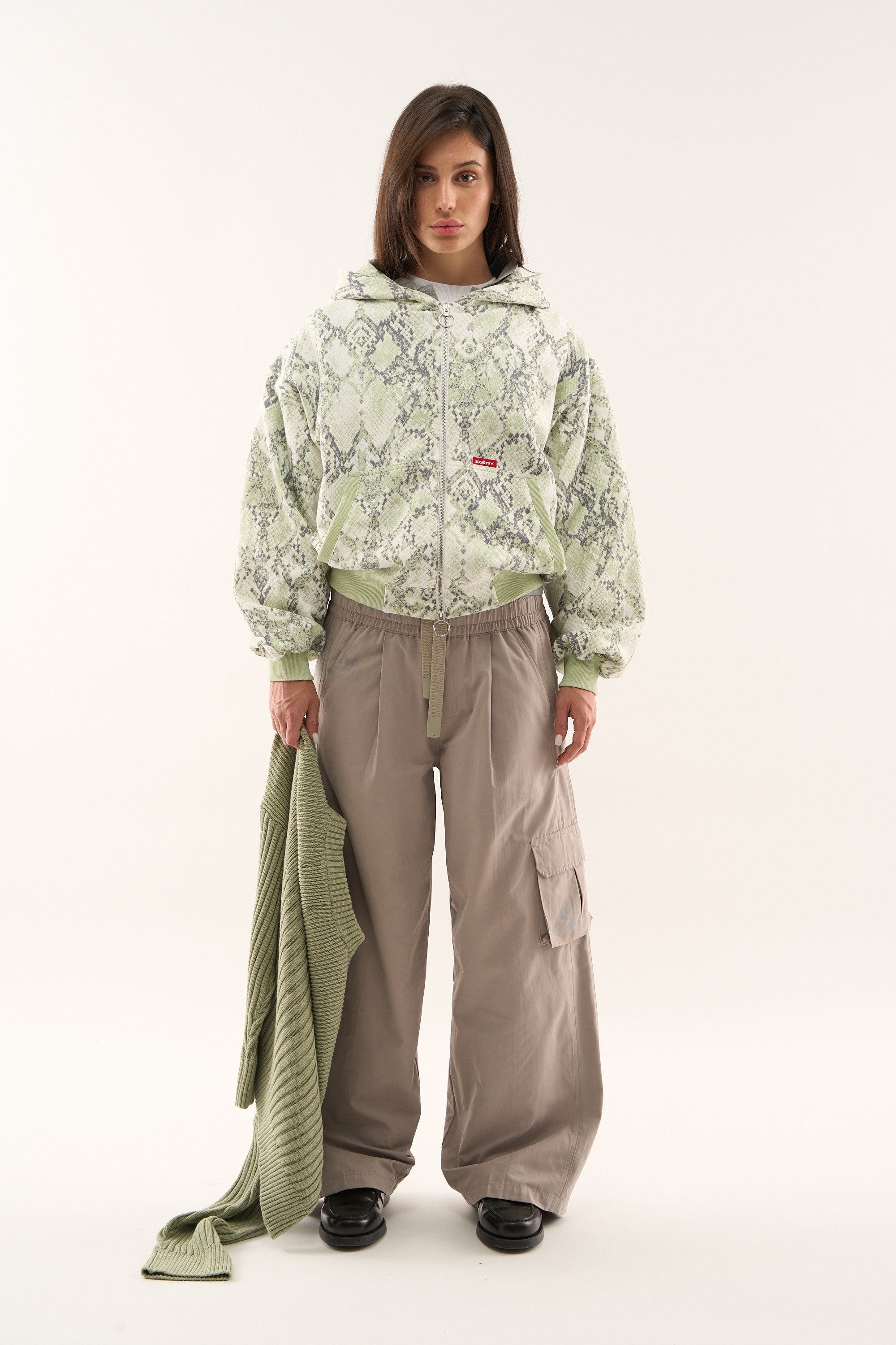 SCFF Green Snake Zipper