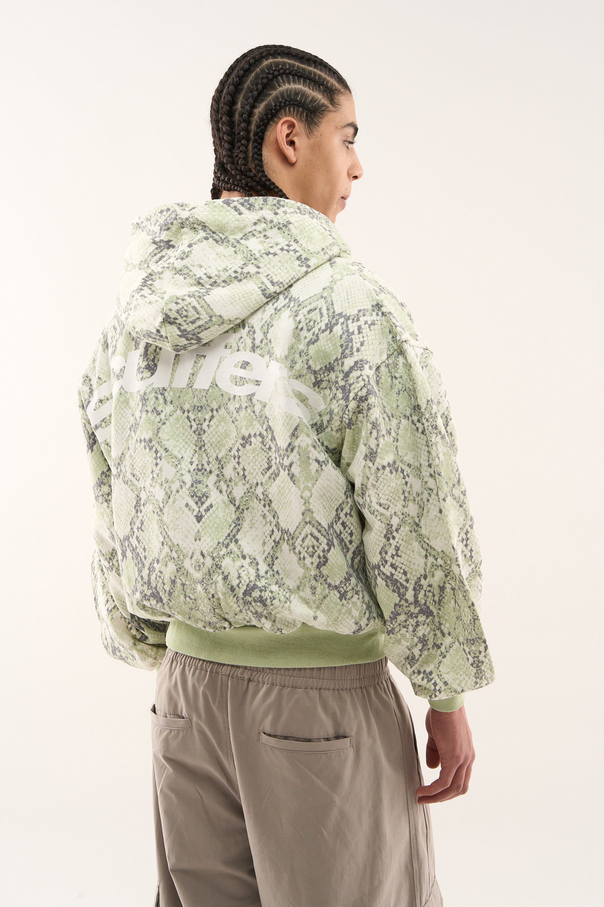 SCFF Green Snake Zipper