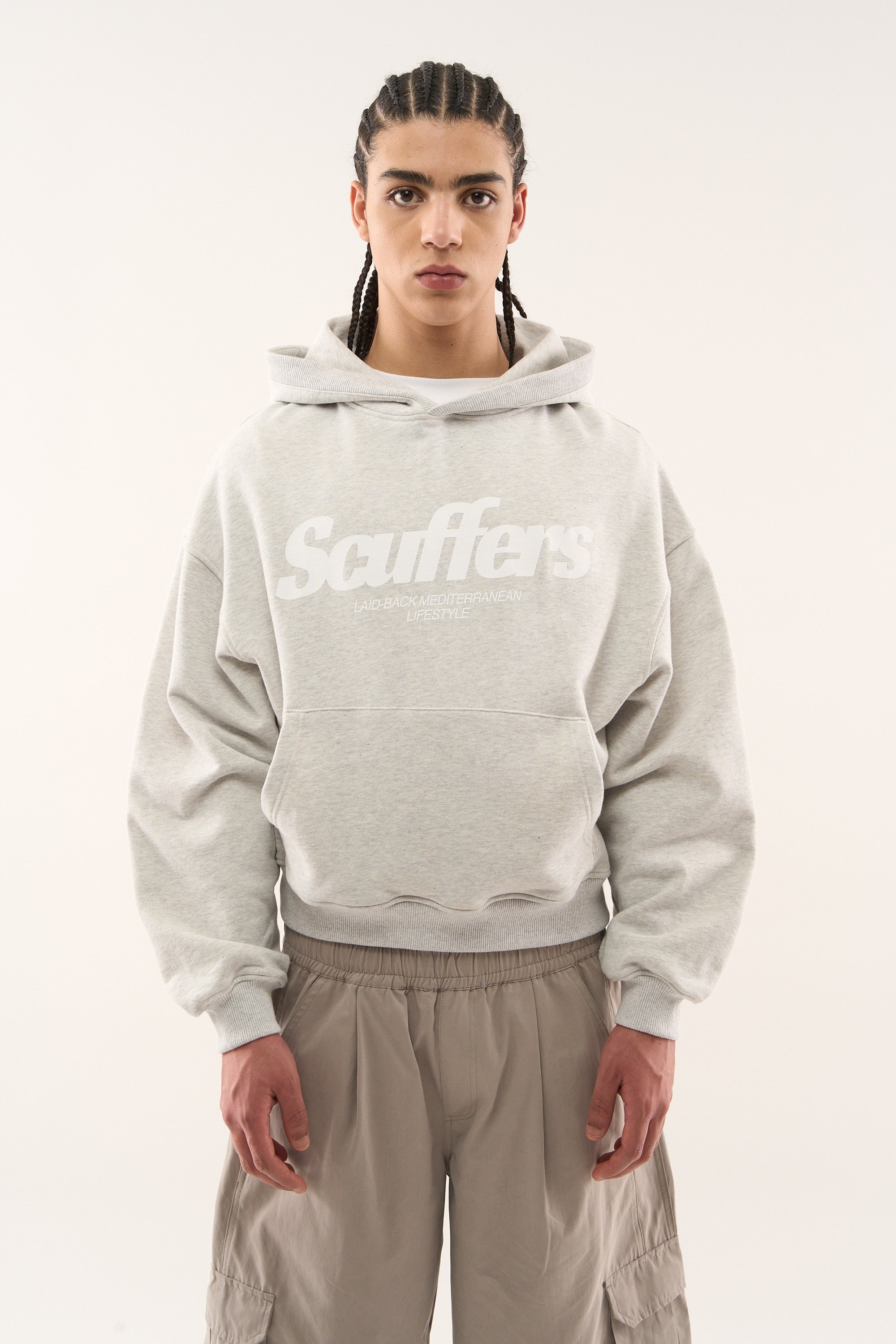 Pop Light Grey Hoodie