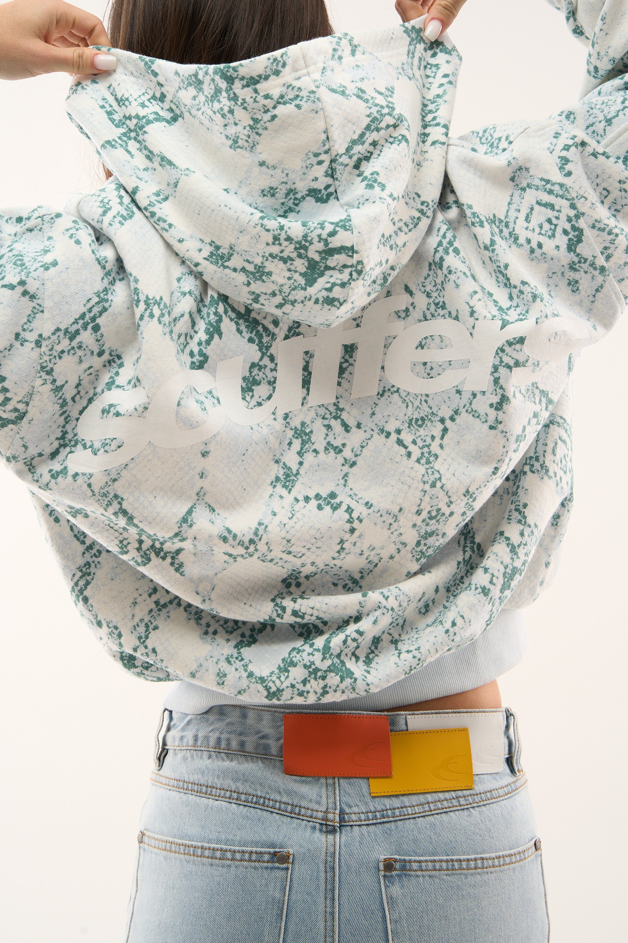 SCFF  Blue Snake Zipper