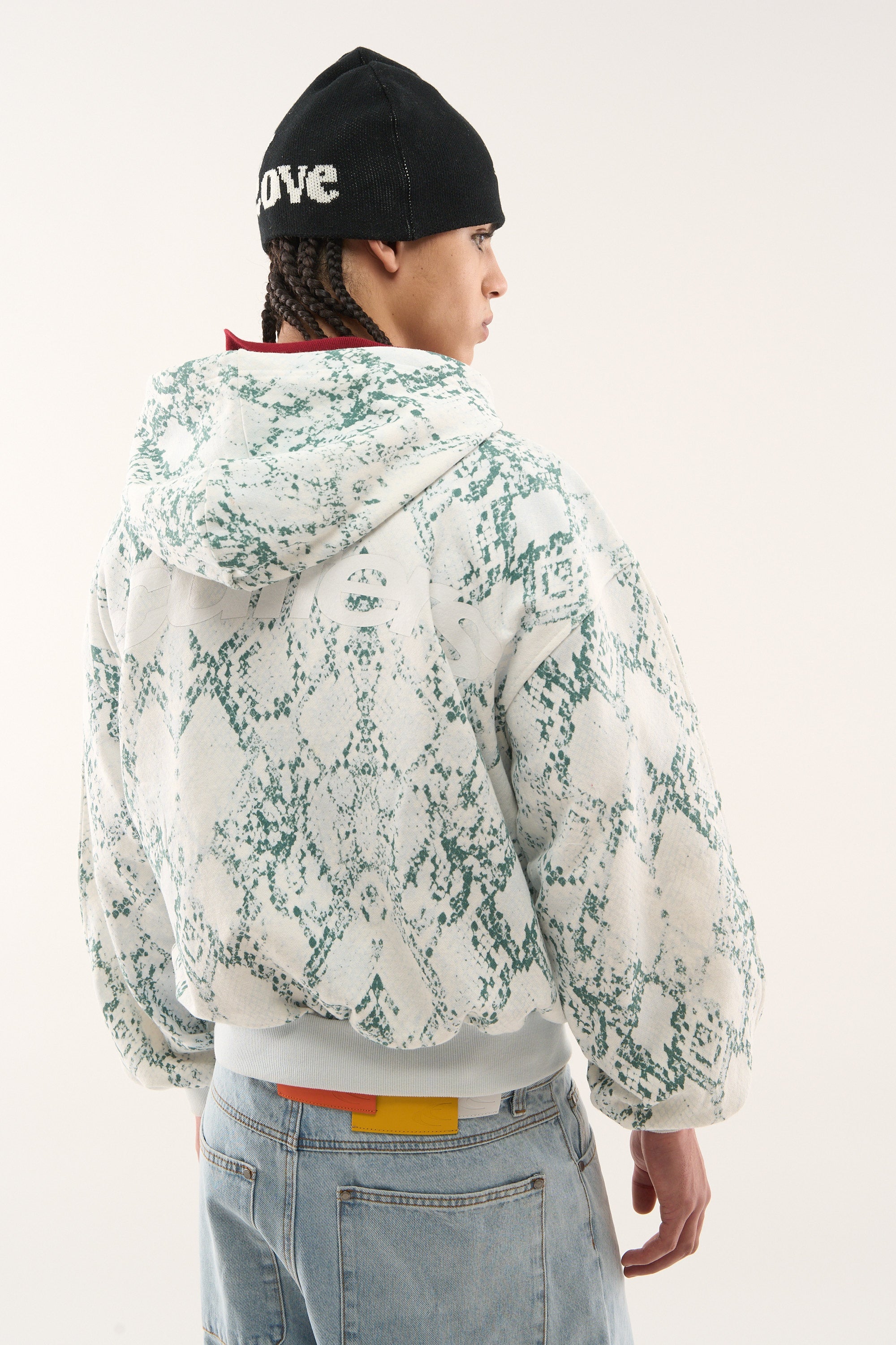 SCFF  Blue Snake Zipper