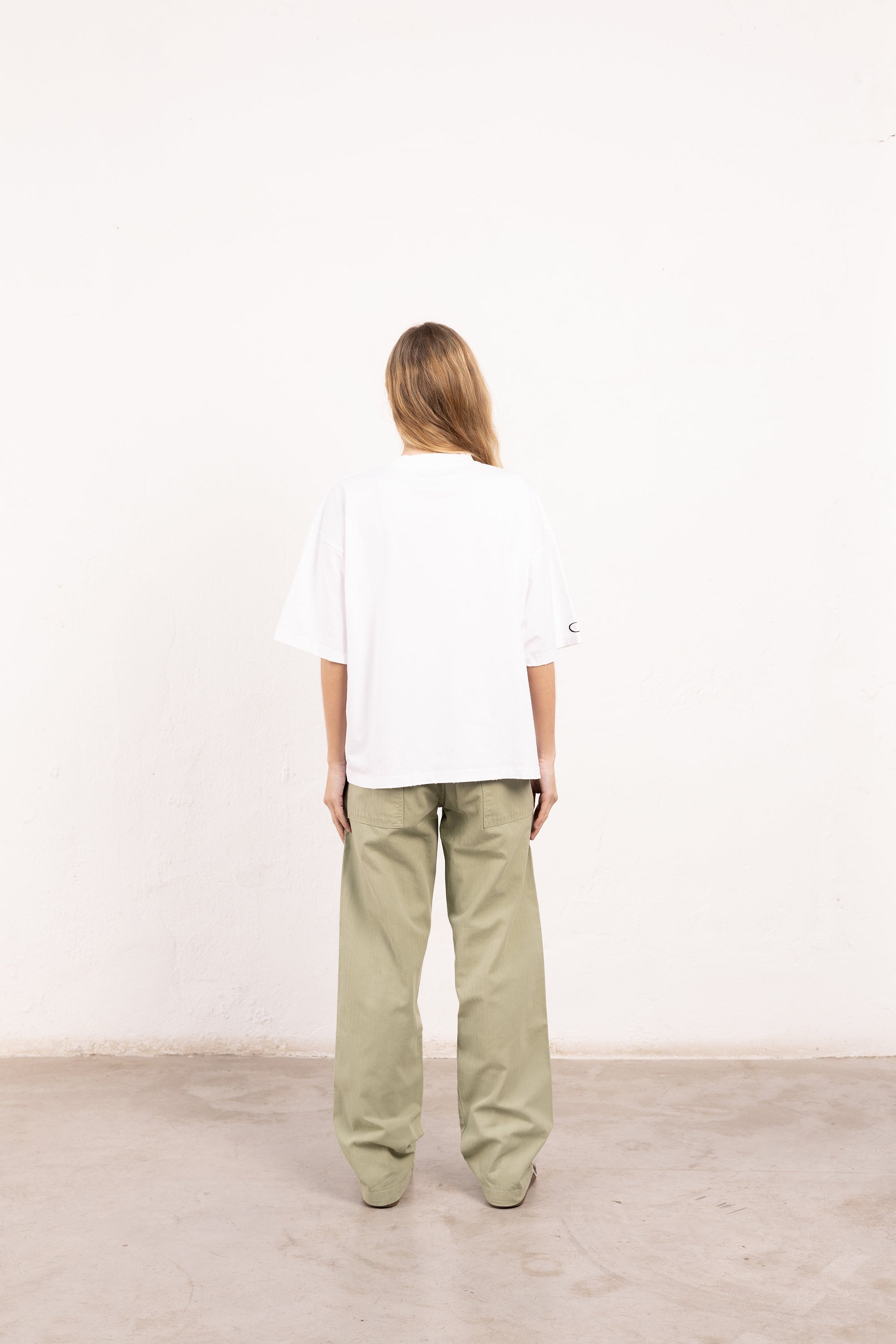 Straight Pants Green