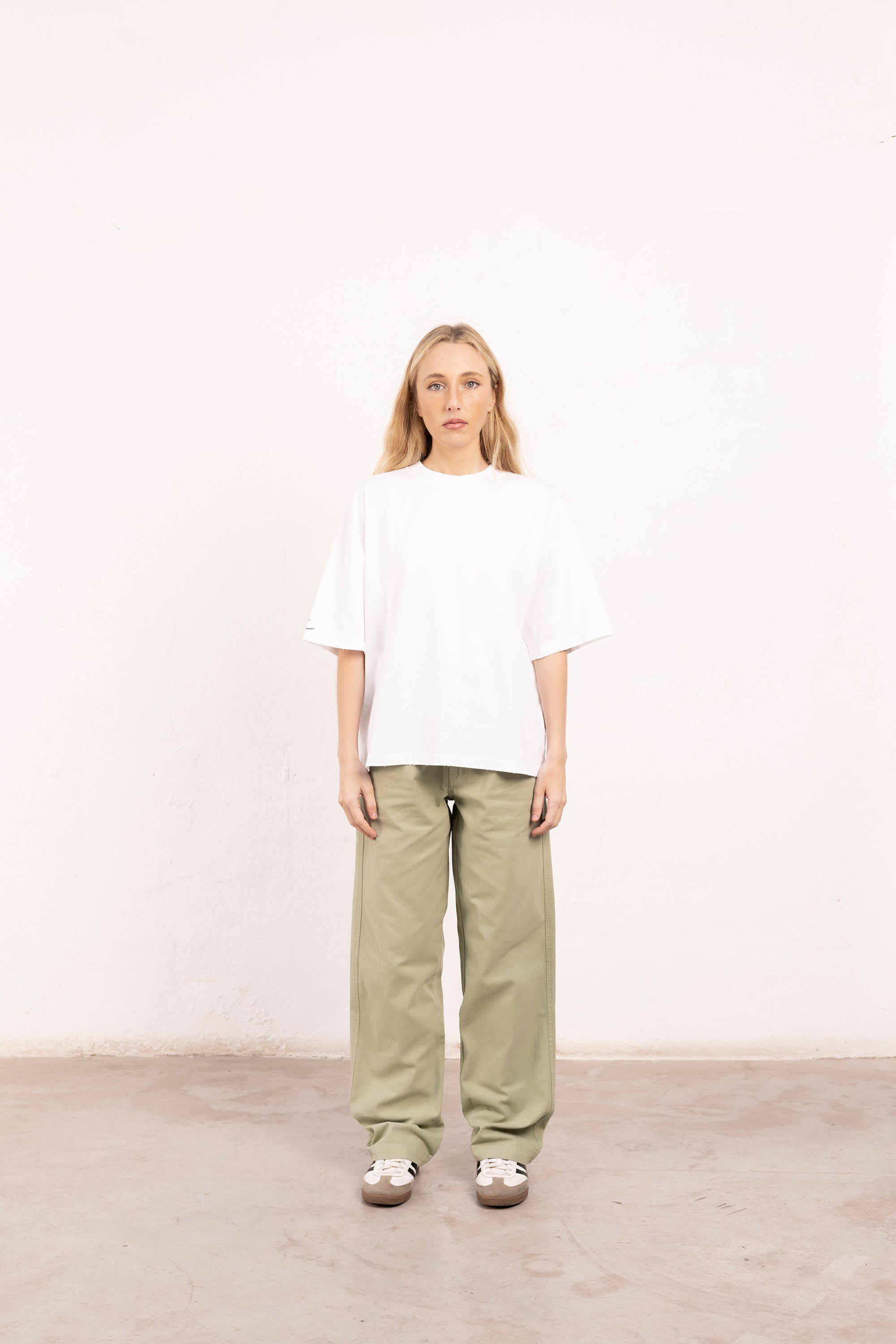 Straight Pants Green