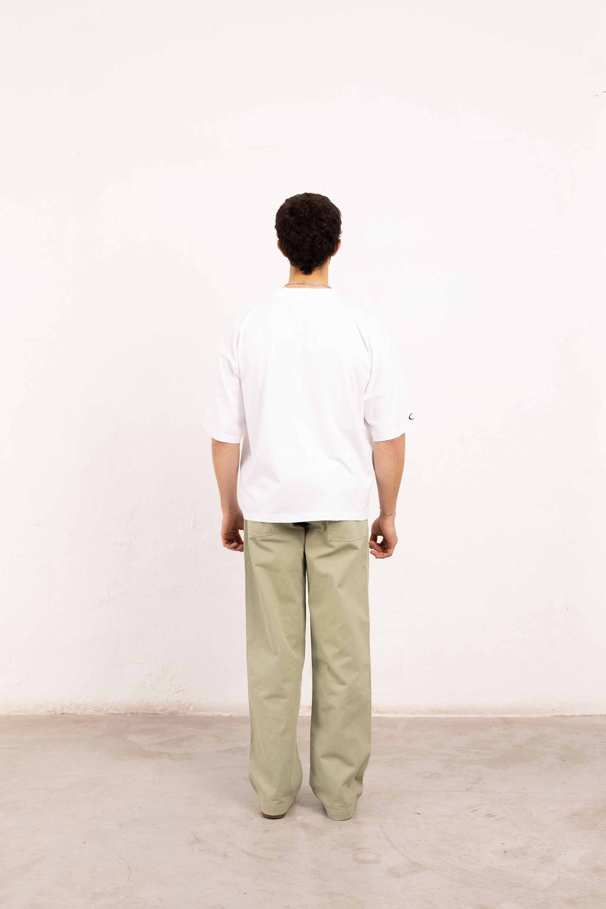 Straight Pants Green