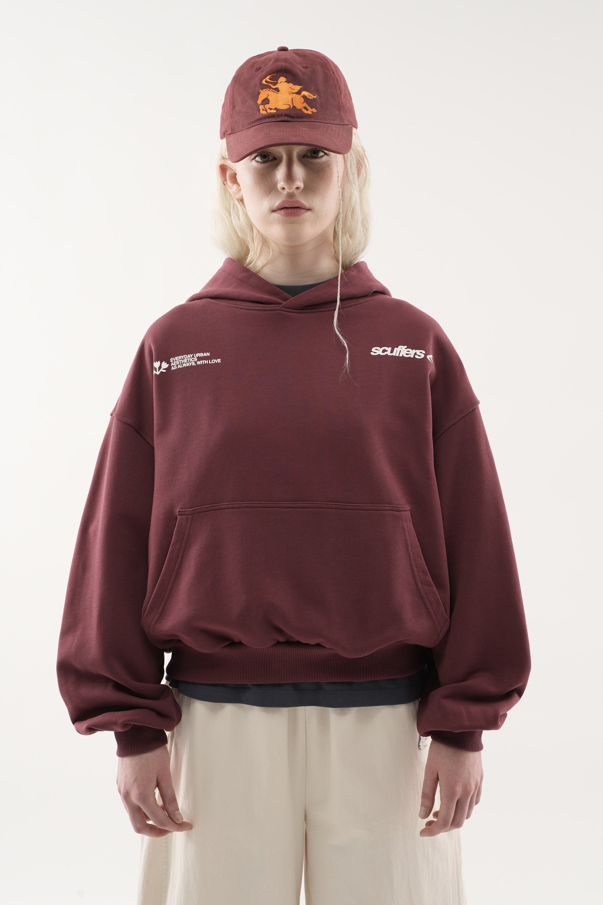 SC Burgundy Hoodie