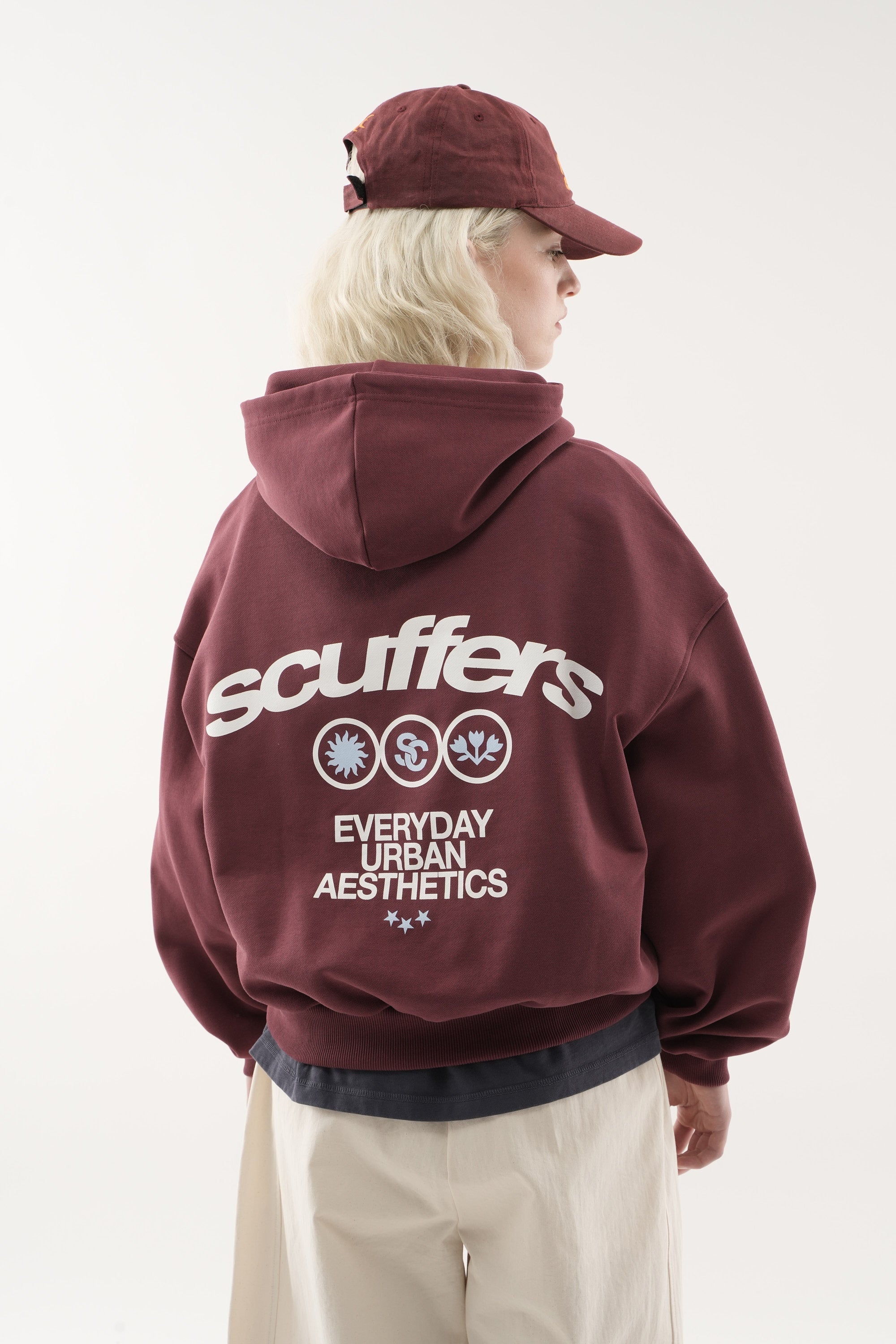 SC Burgundy Hoodie