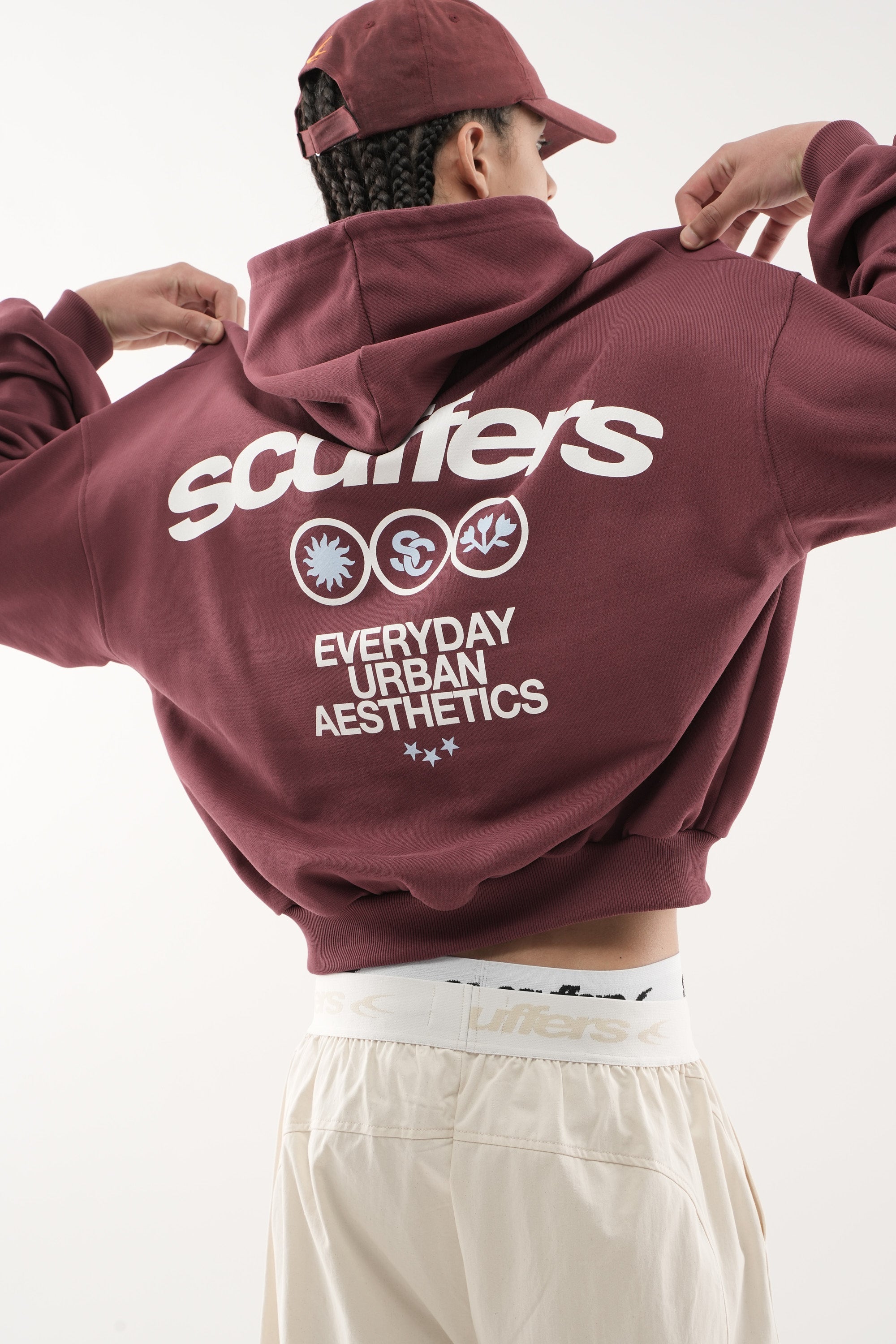 SC Burgundy Hoodie