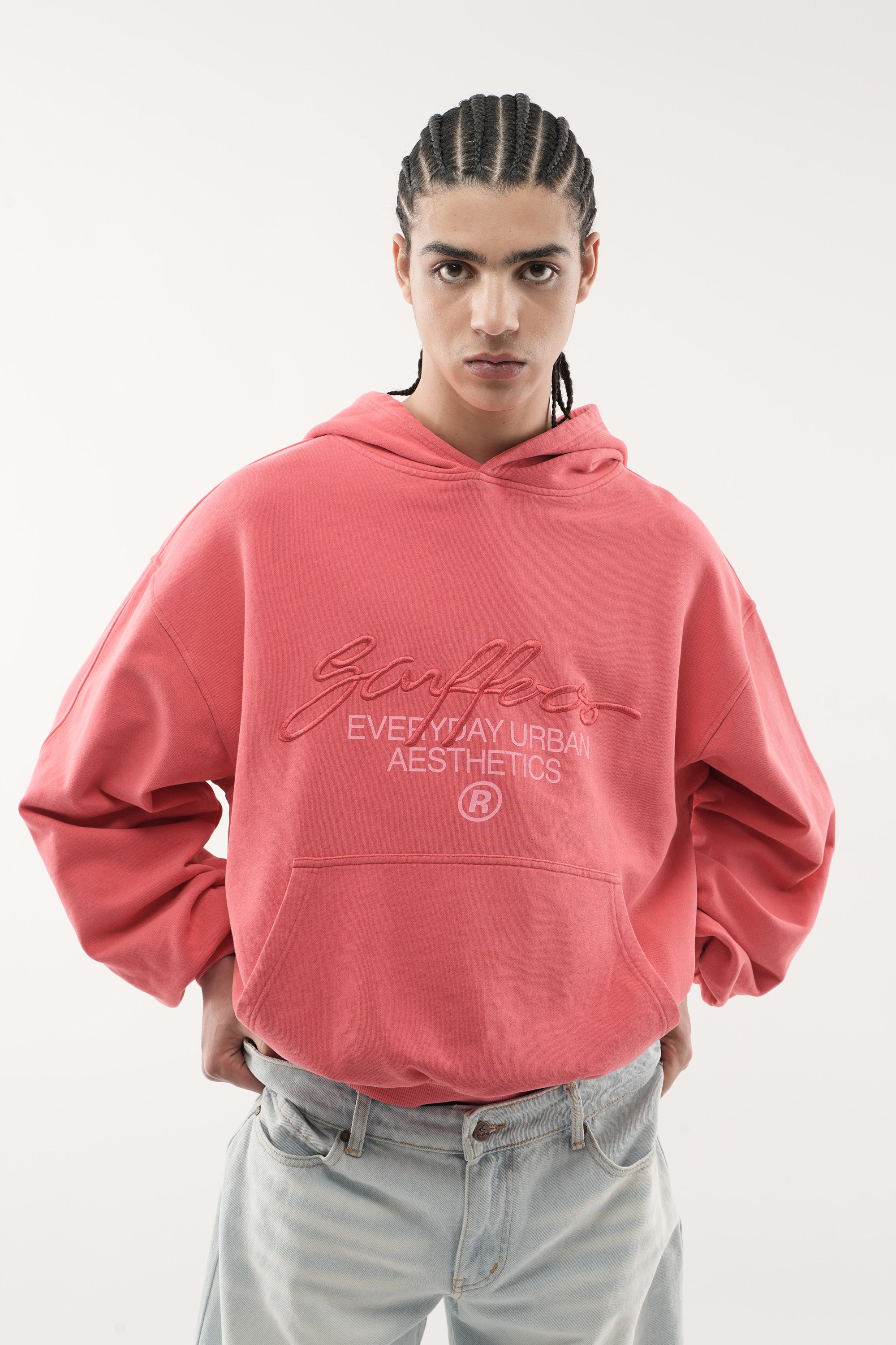 Signature Light Red Hoodie
