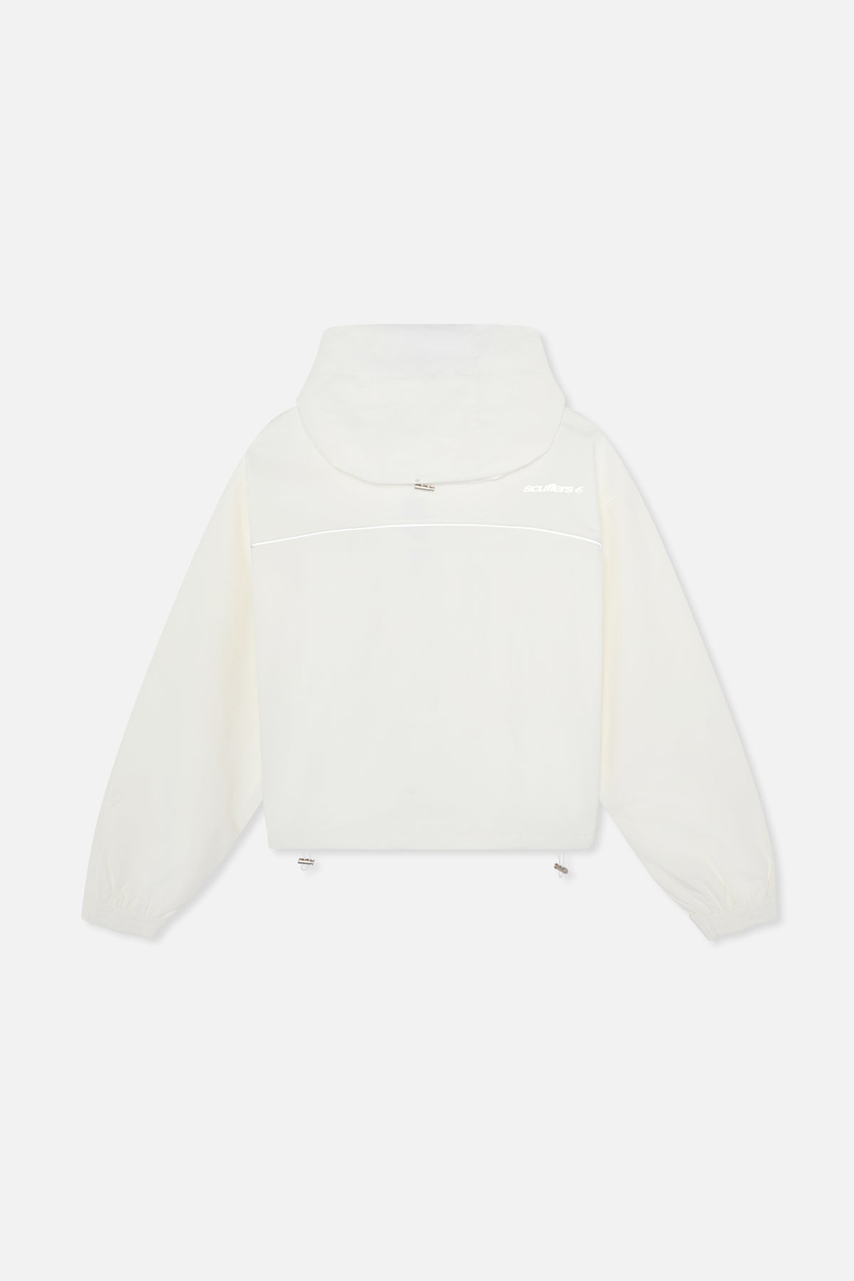 Essential White Windbreaker