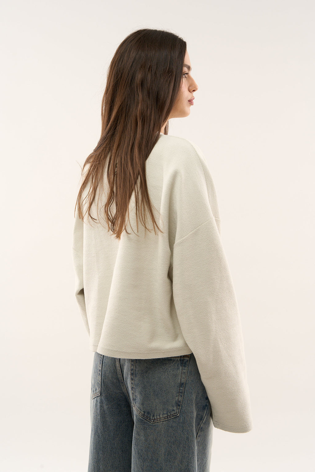 Romeo Ecru Sweatshirt