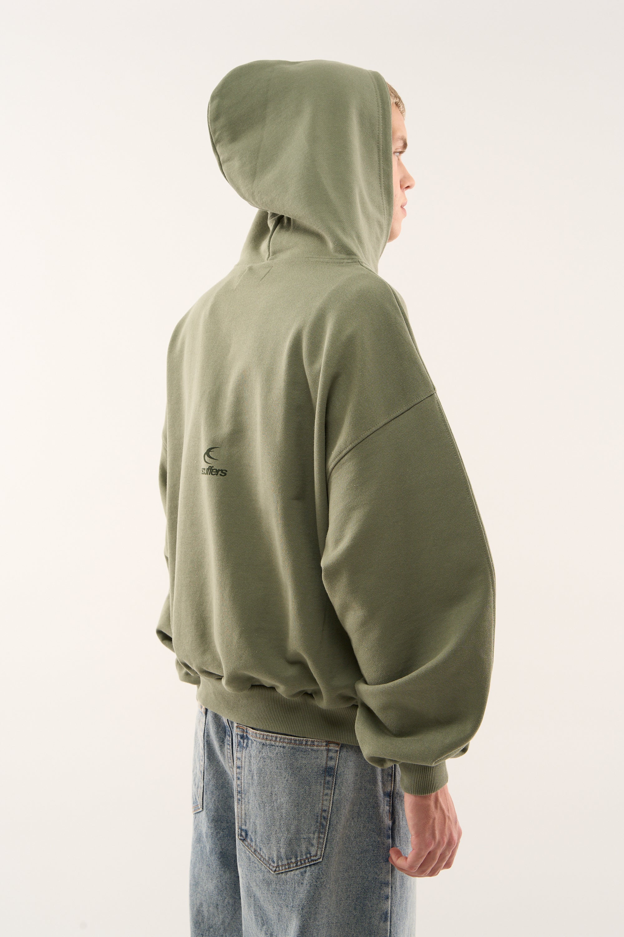 Animal Green Hoodie