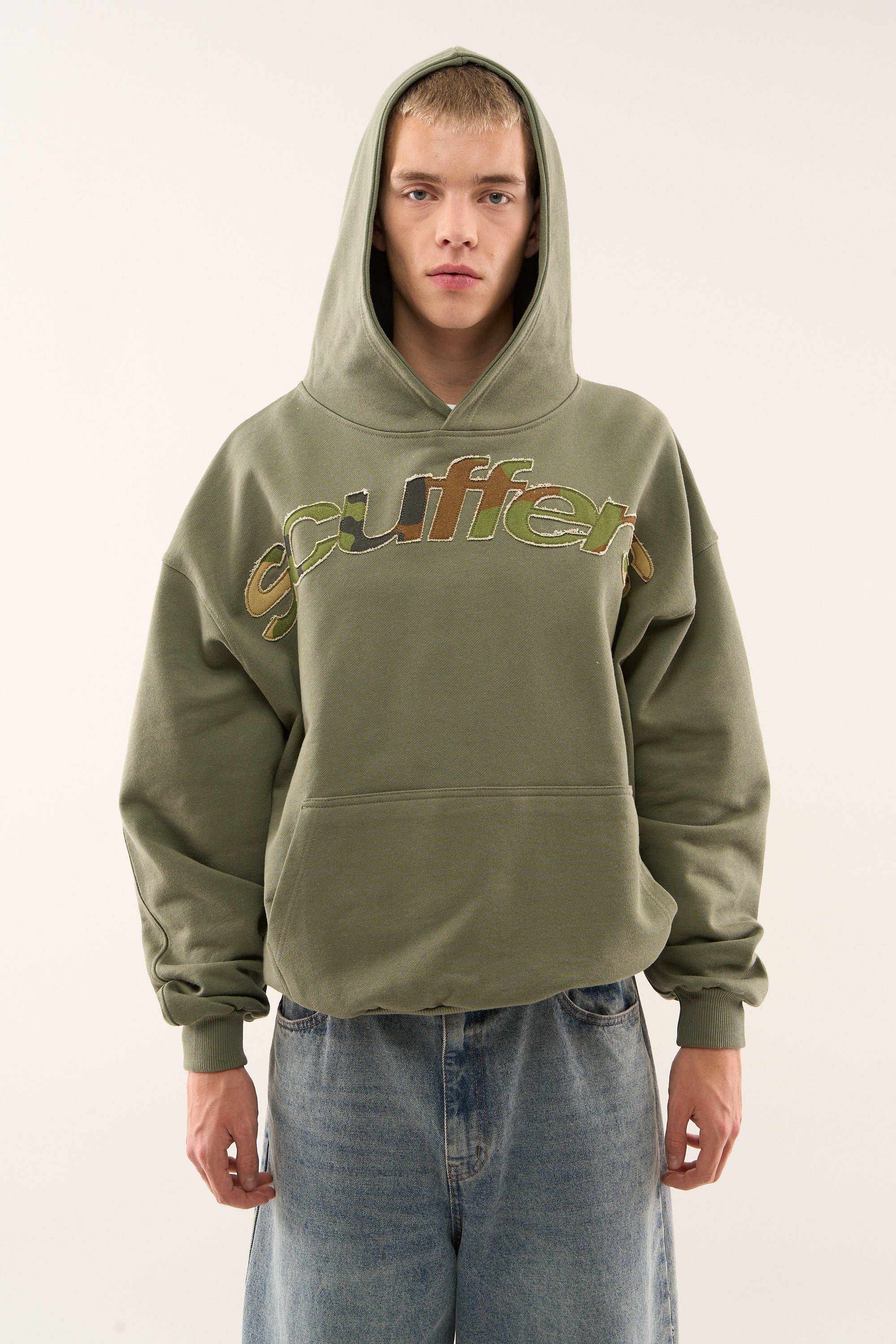 Animal Green Hoodie