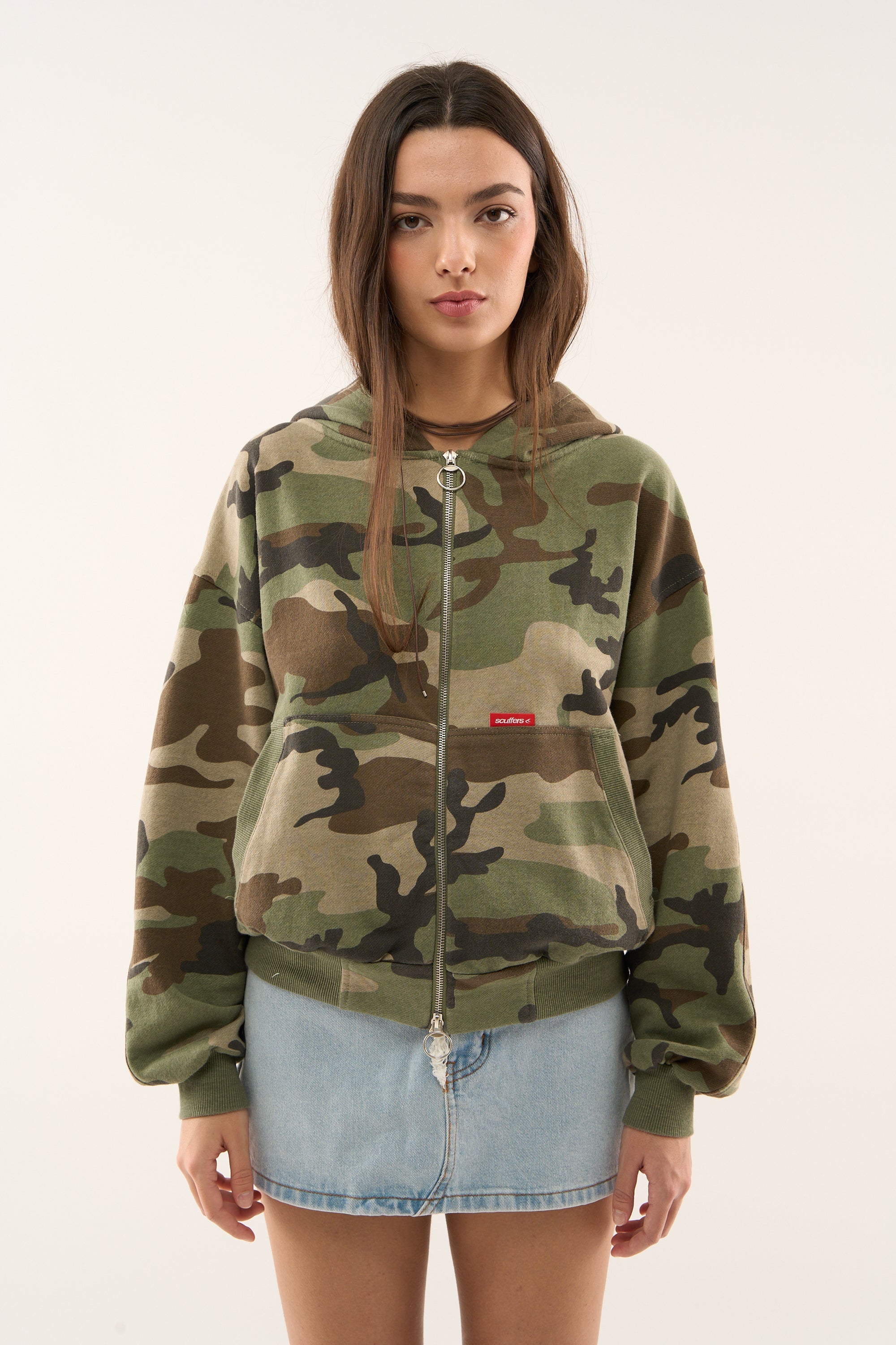 SCFF Camo Zipper