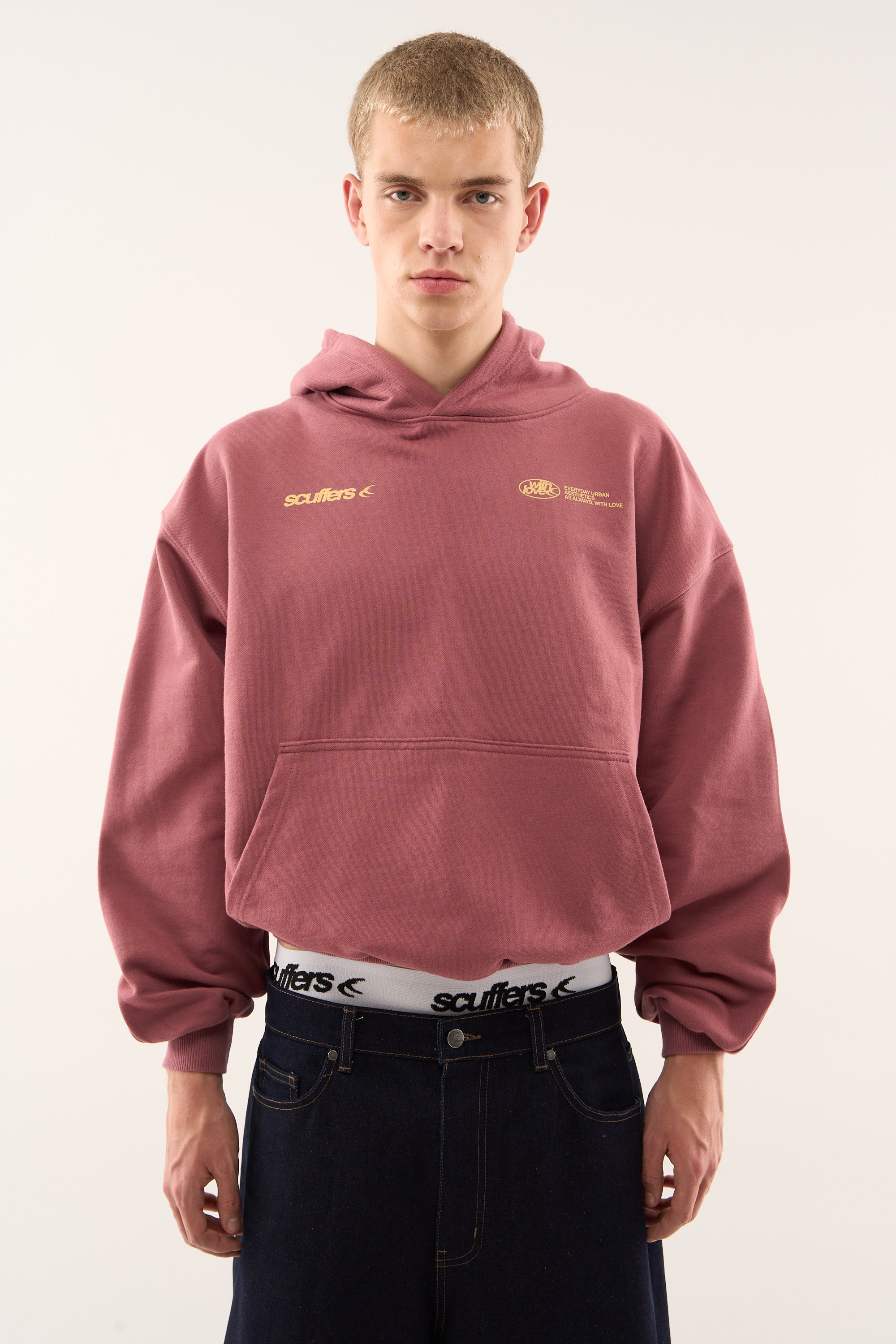 Sign Burgundy Hoodie
