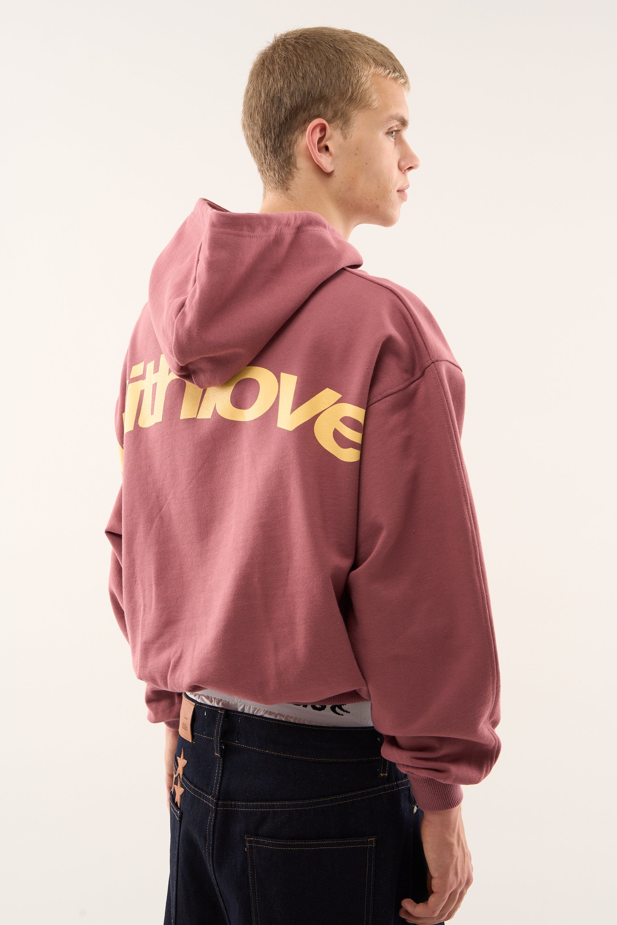 Sign Burgundy Hoodie