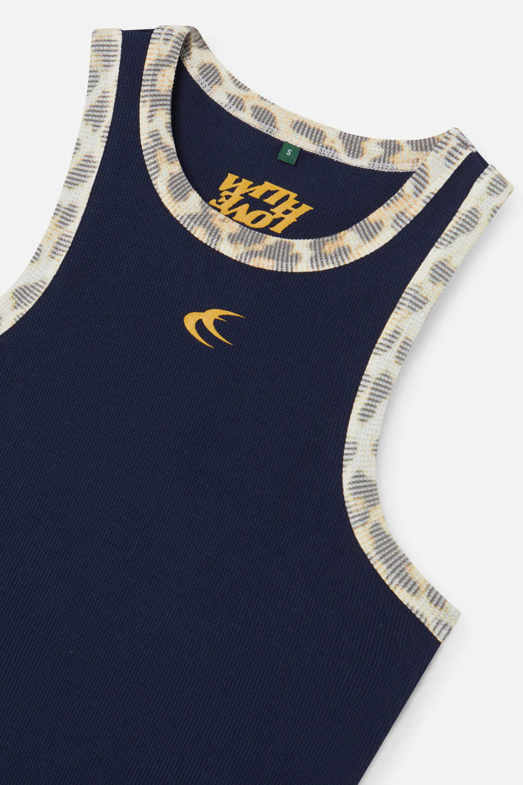Animal Navy Waffle SCFF Tank Top