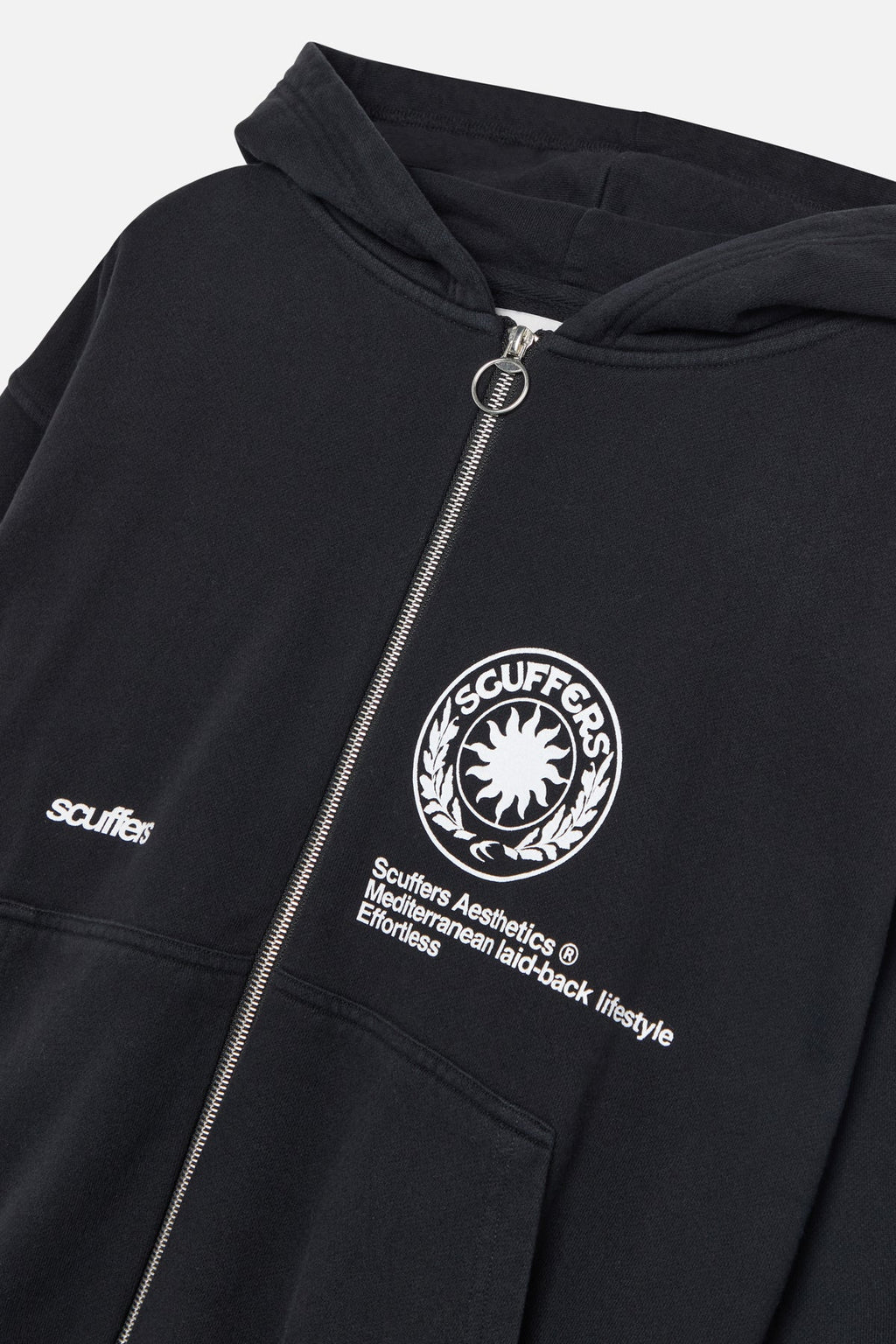 Champ Black Zipped Hoodie