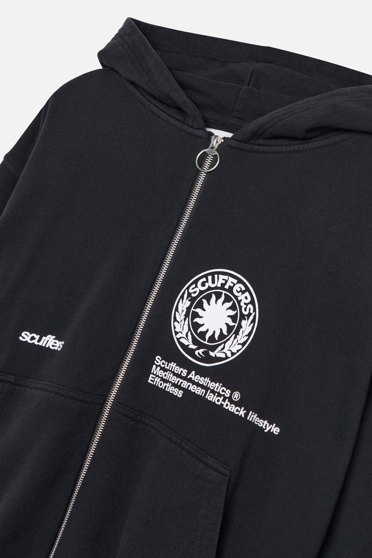 Champ Black Zipped Hoodie