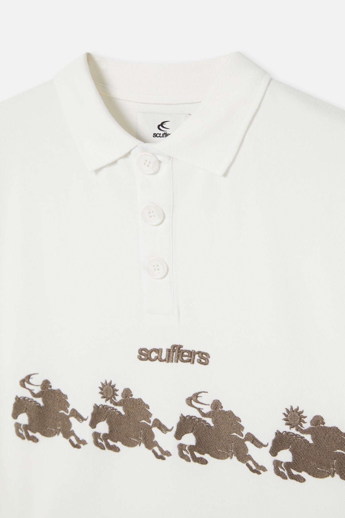 The Race Ecru Polo