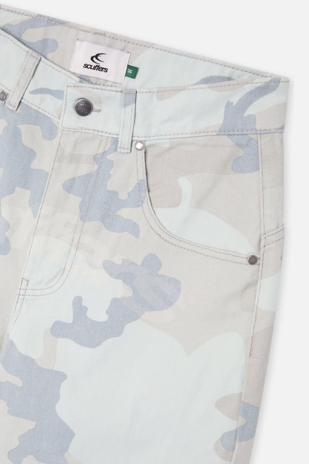 Radiant Light Blue Camo Pants