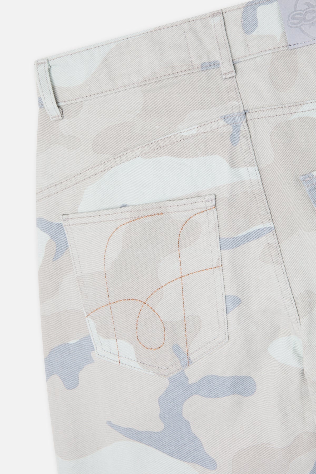 Radiant Light Blue Camo Pants