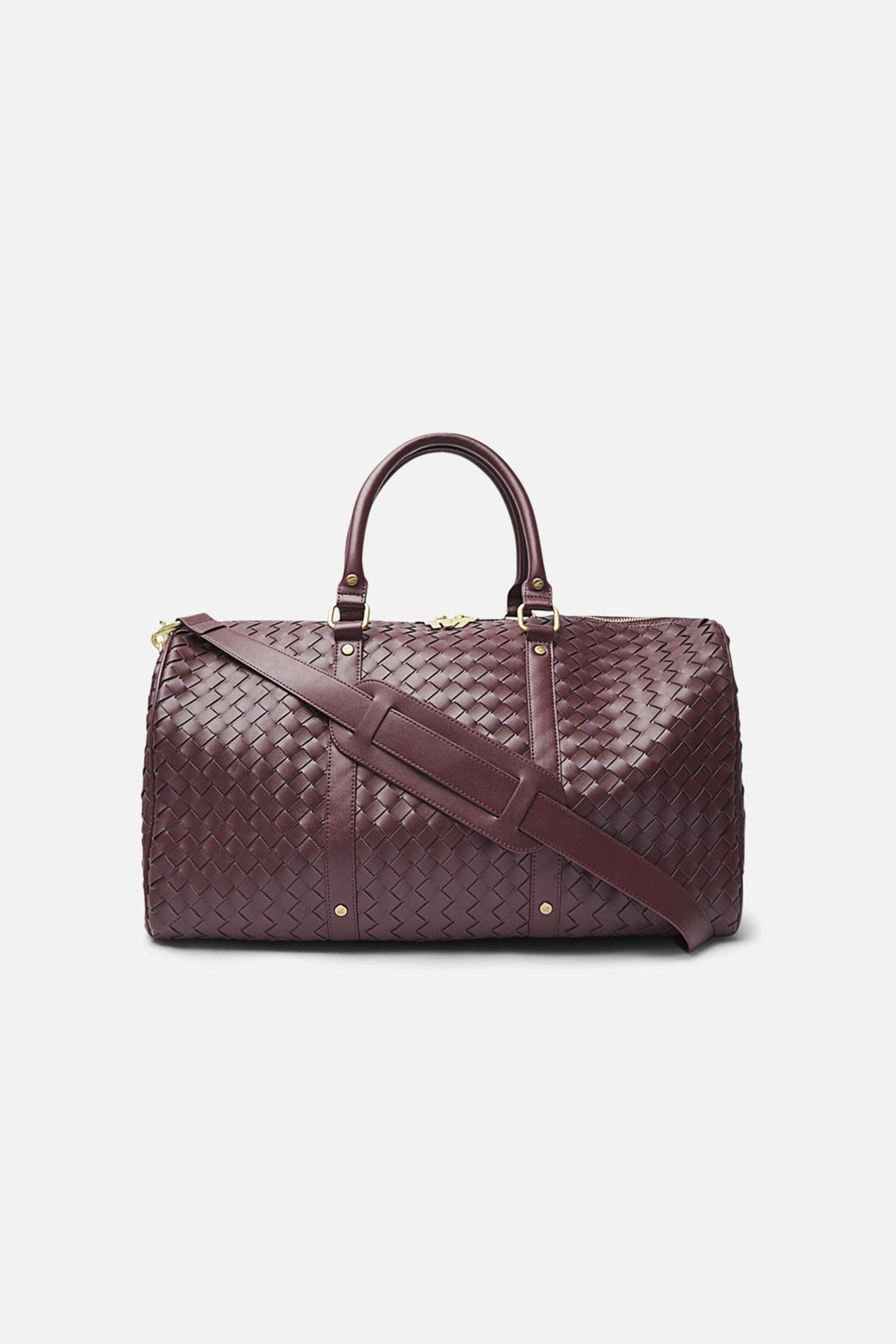 Country Burgundy Duffle Bag