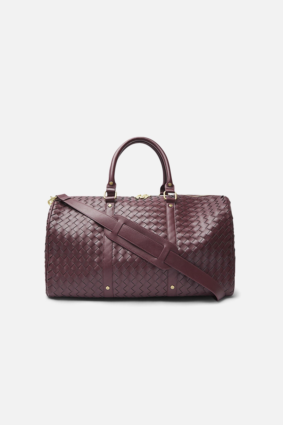 Country Burgundy Duffle Bag