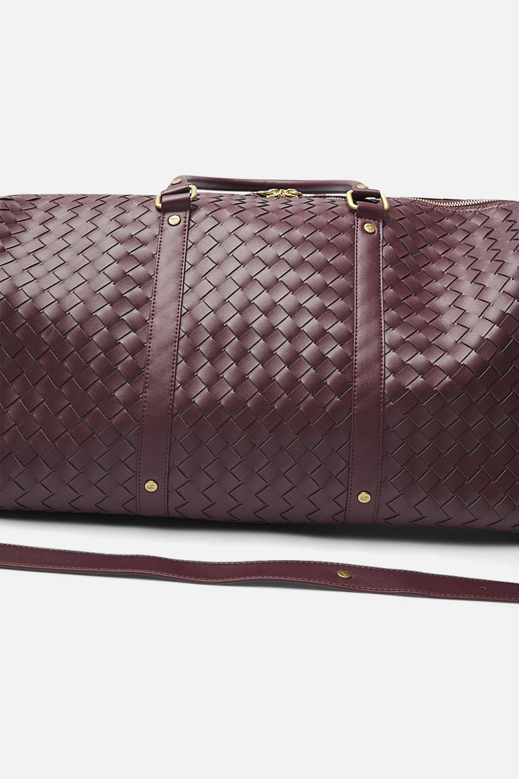 Country Burgundy Duffle Bag