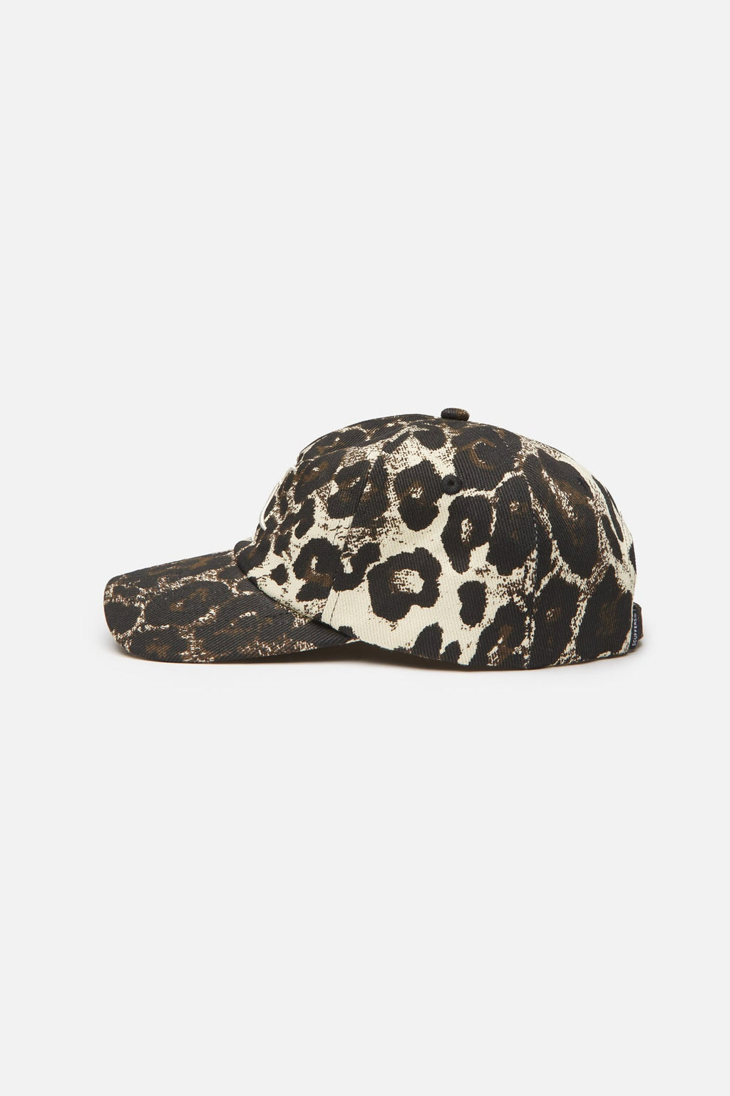 Dogear Brown Leopard Cap