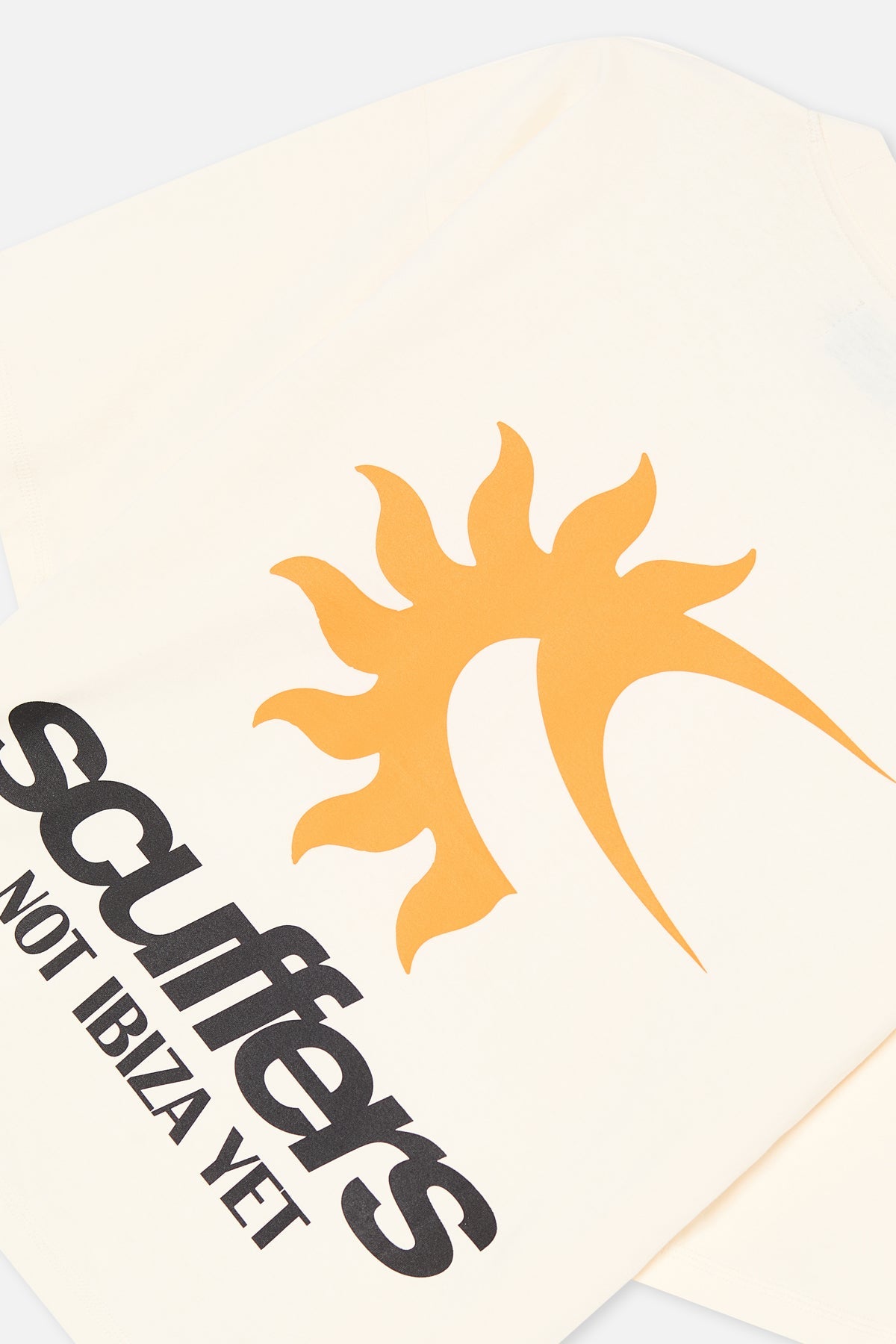 Not Ibiza Again Ecru T-Shirt