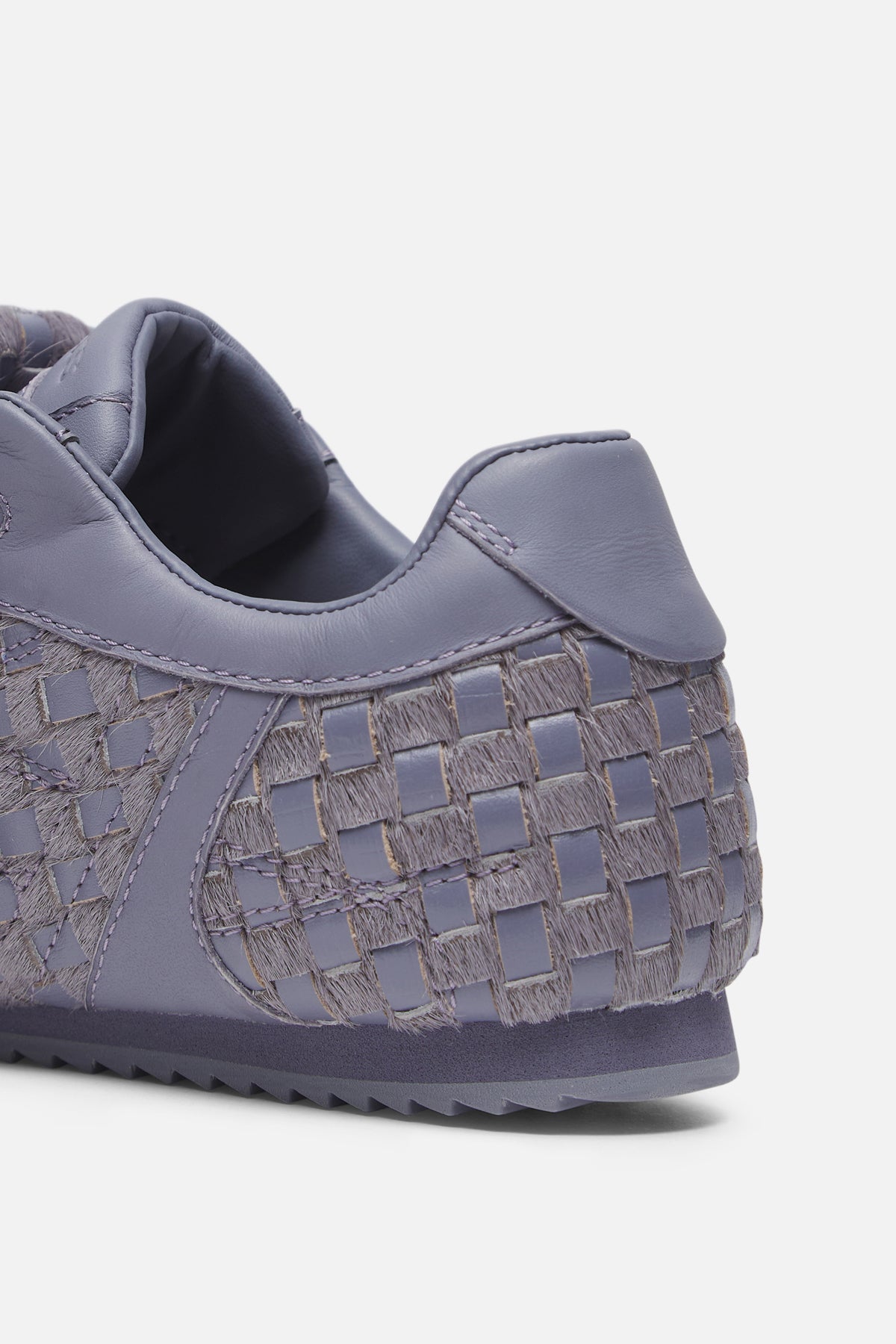 Iconic Braided Purple Sneaker