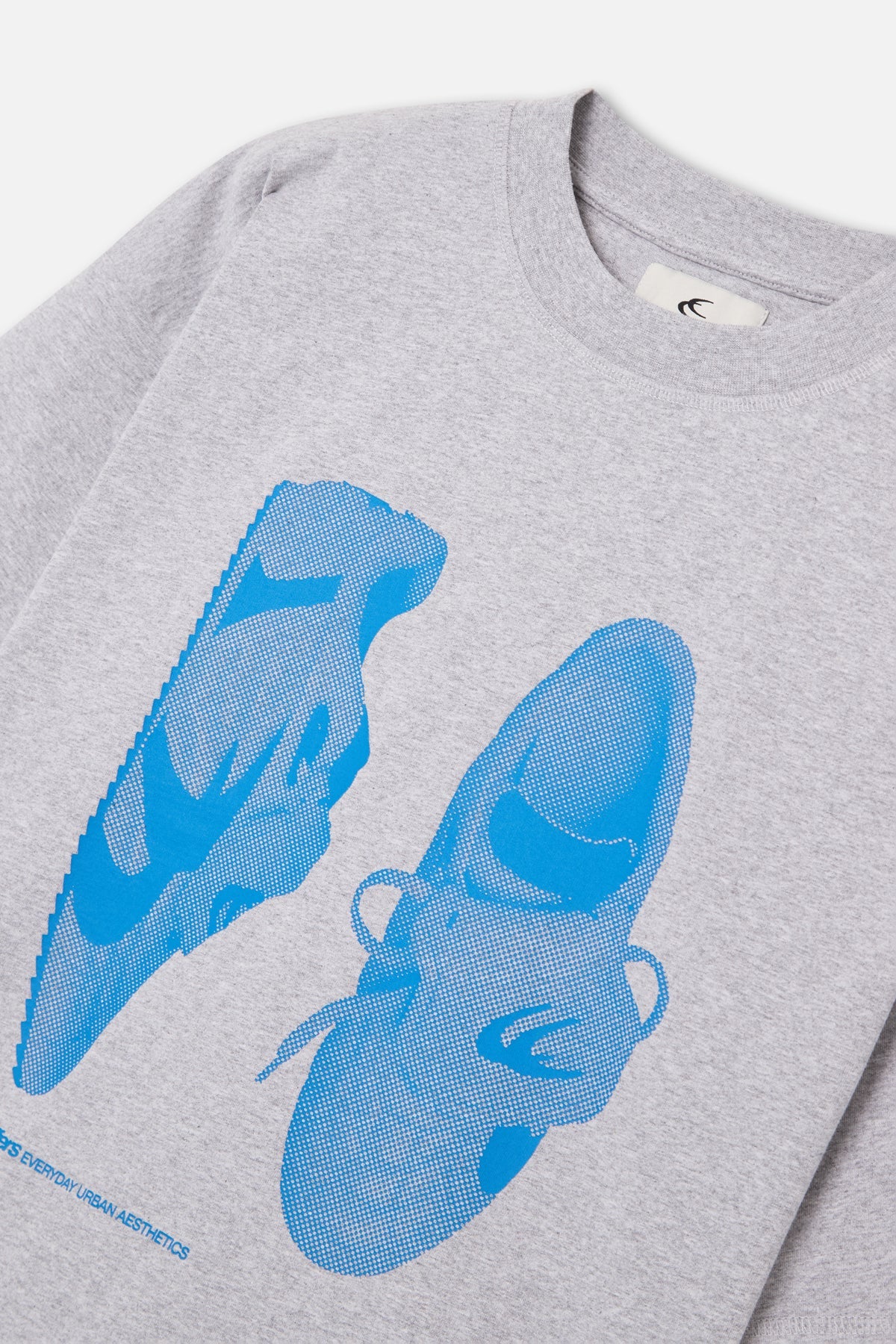 Boots Grey Melange T-Shirt