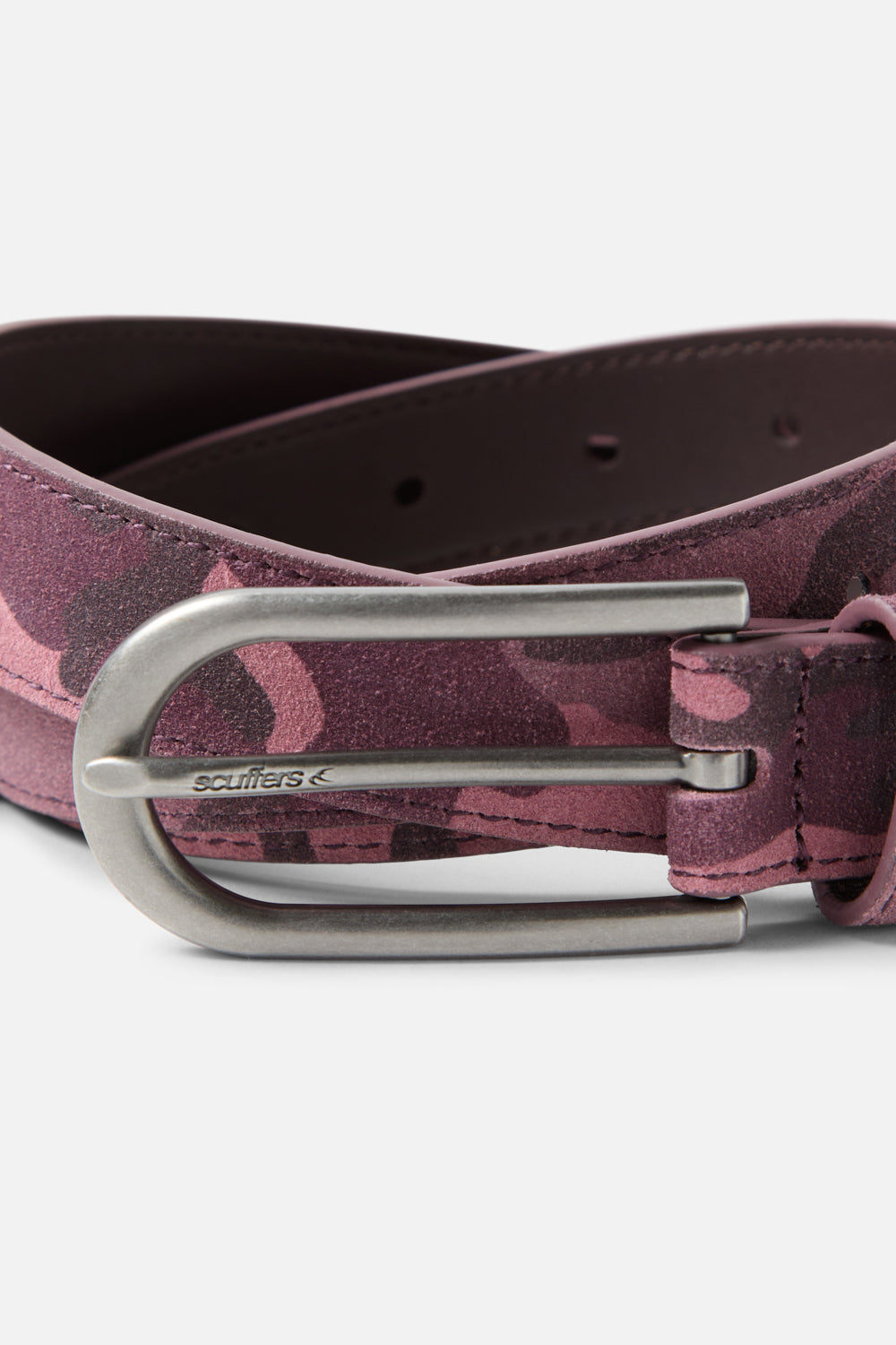 Camo Burgundy Belt