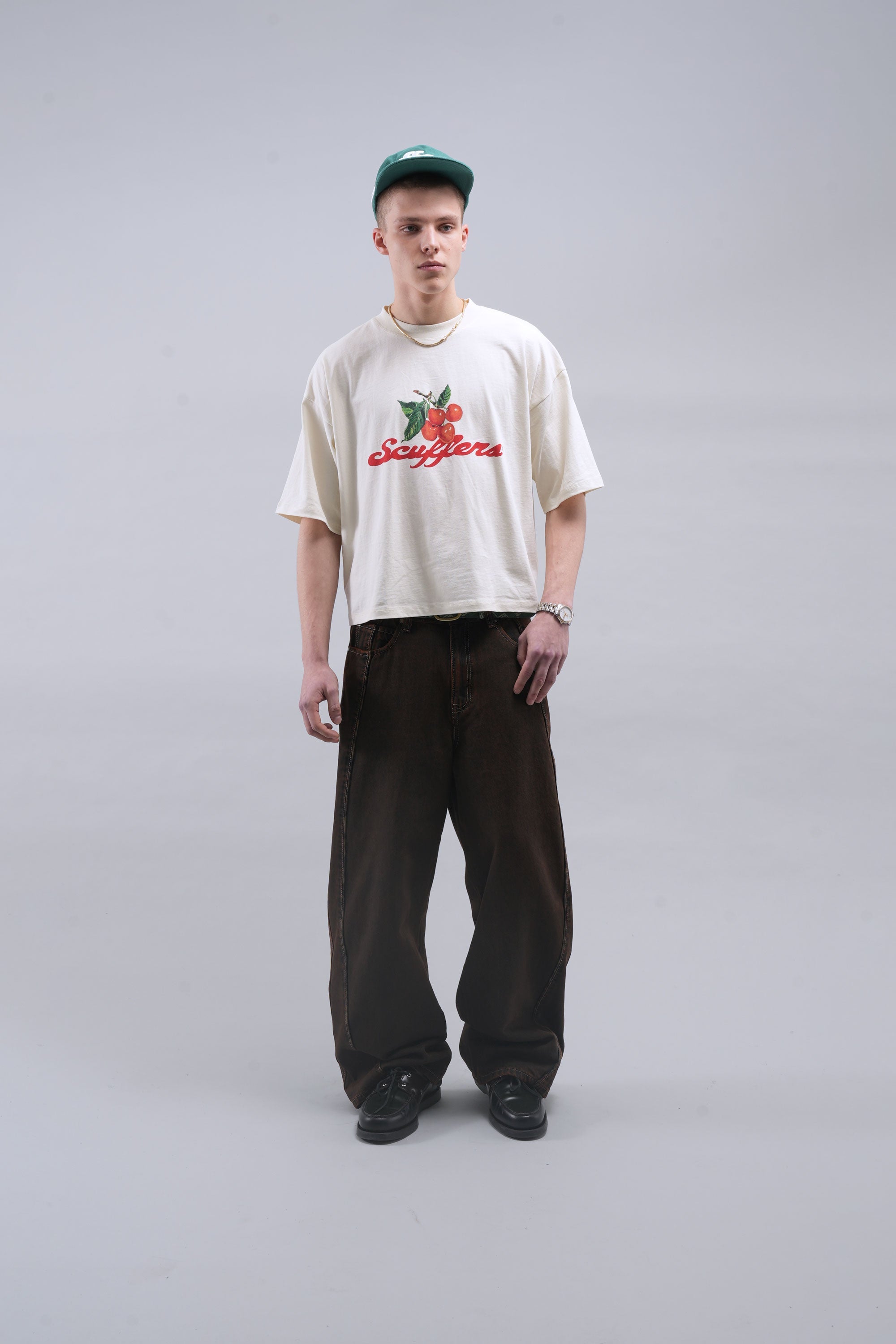 Tropical Ecru T-Shirt