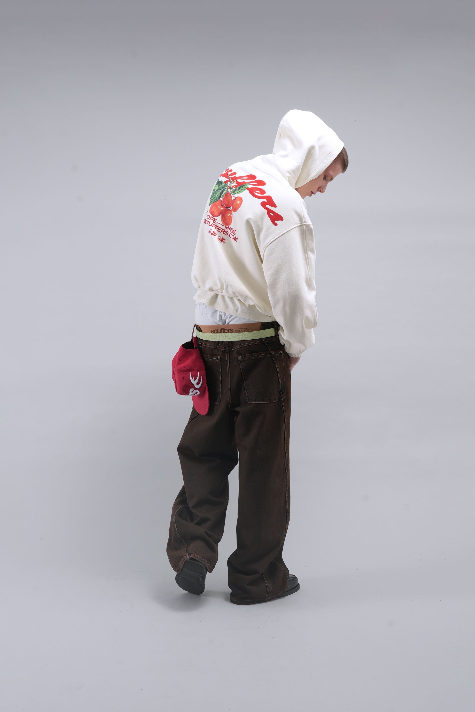 Tropical Ecru Hoodie