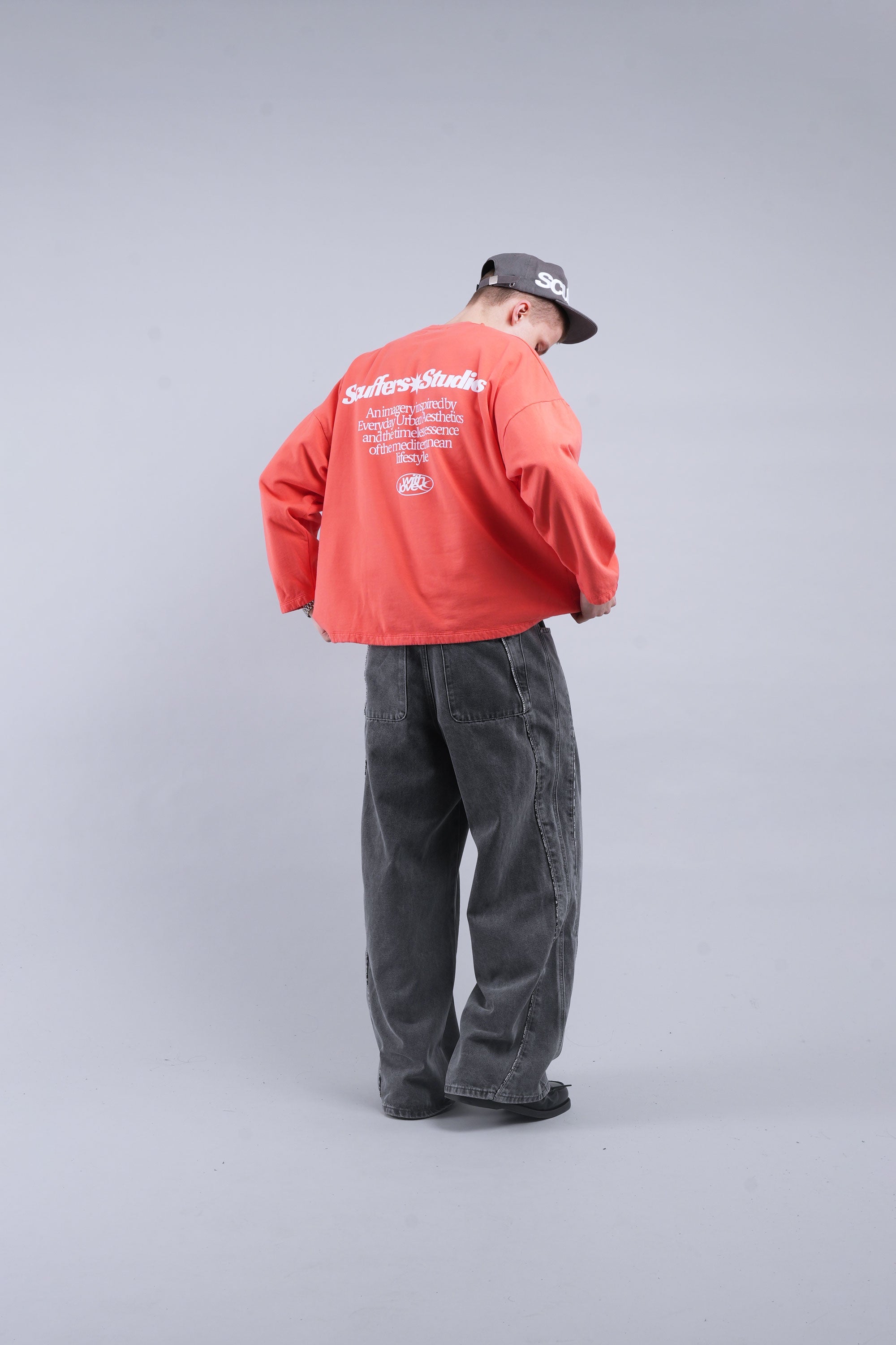 Imagery Coral Sweatshirt