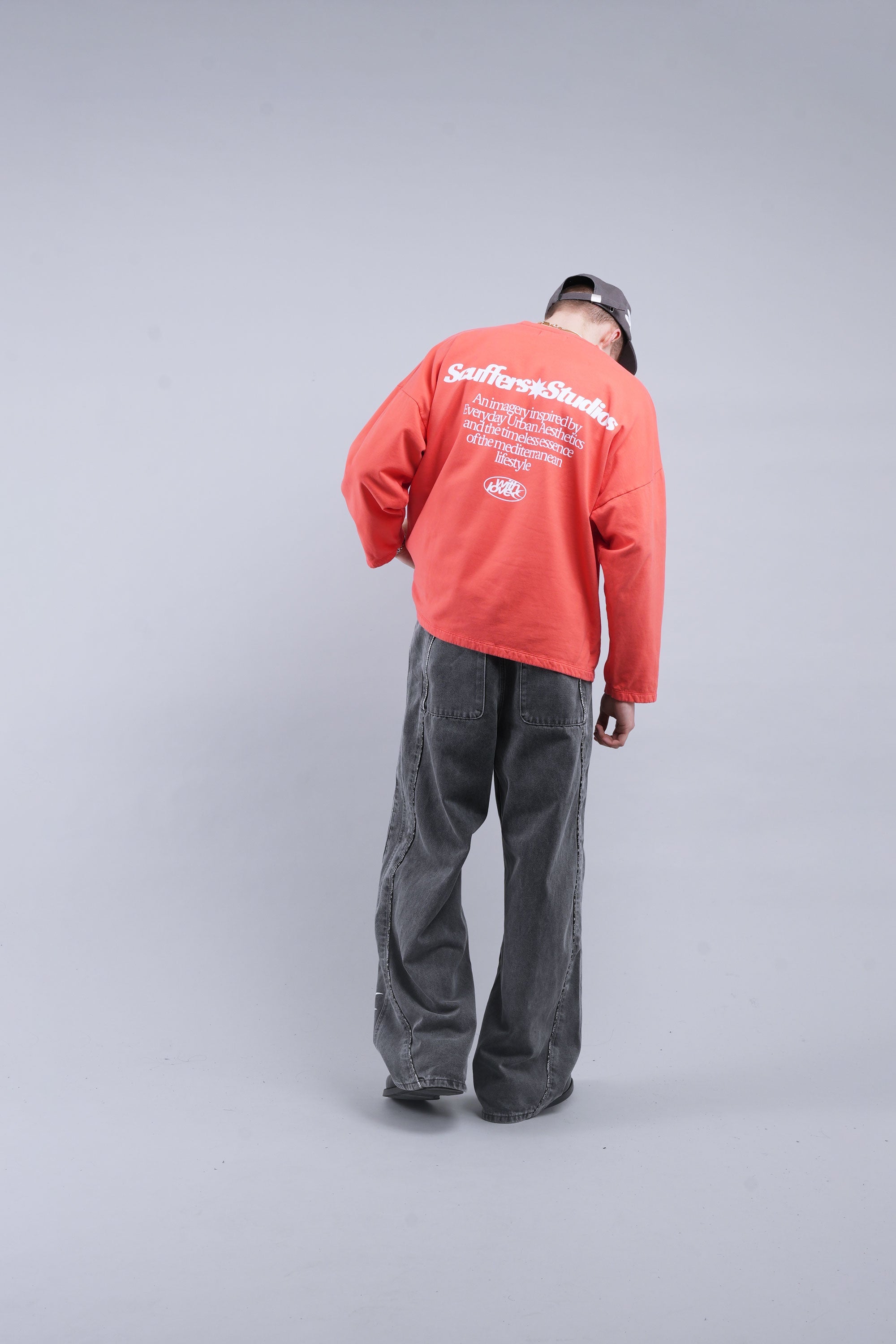 Imagery Coral Sweatshirt