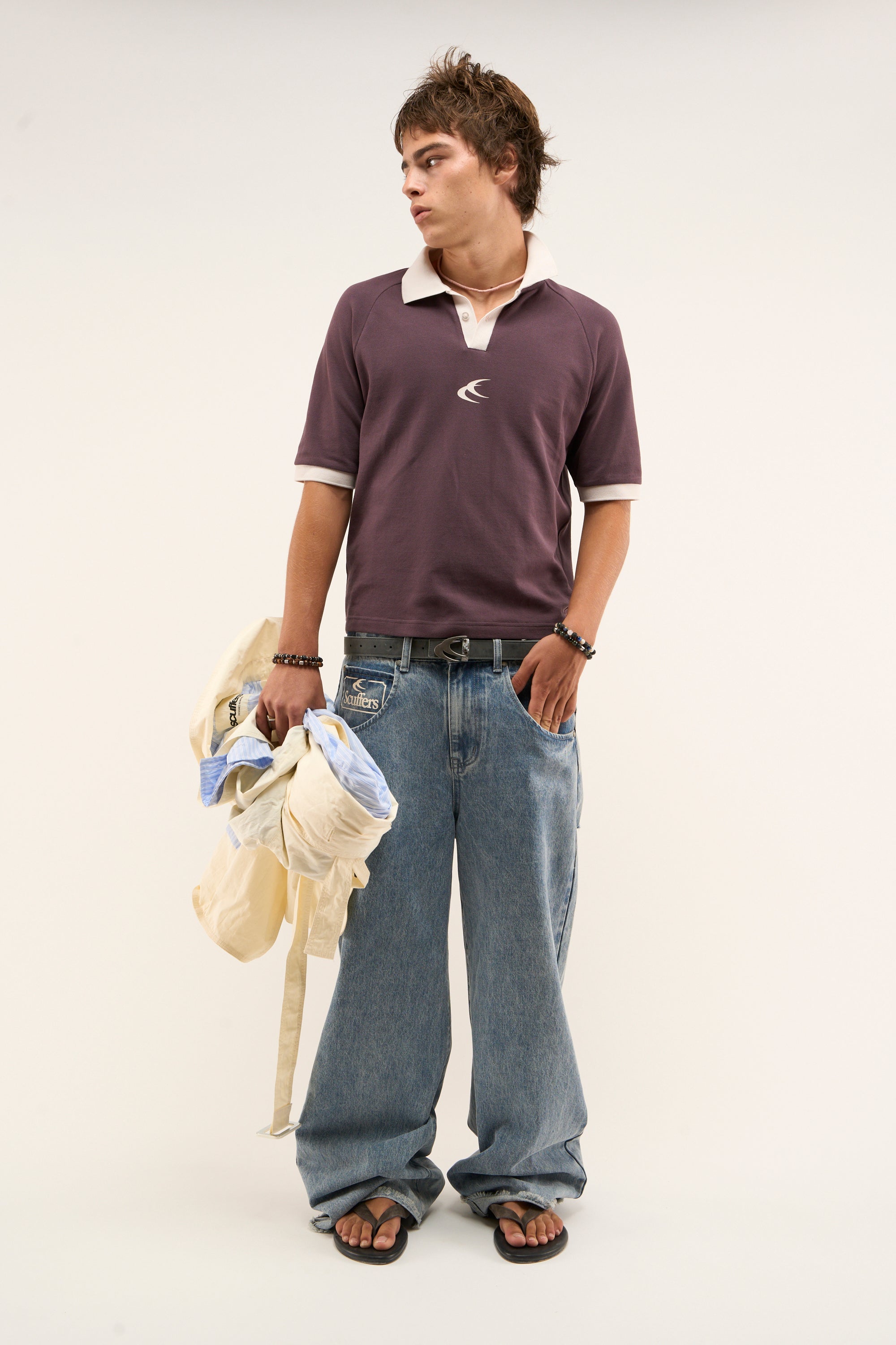 Denmark Dark Burgundy Polo