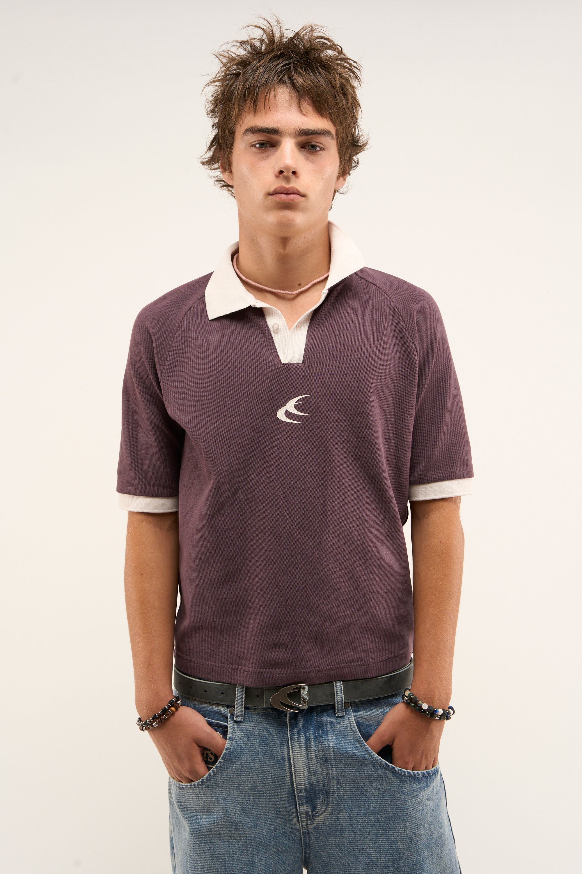 Denmark Dark Burgundy Polo