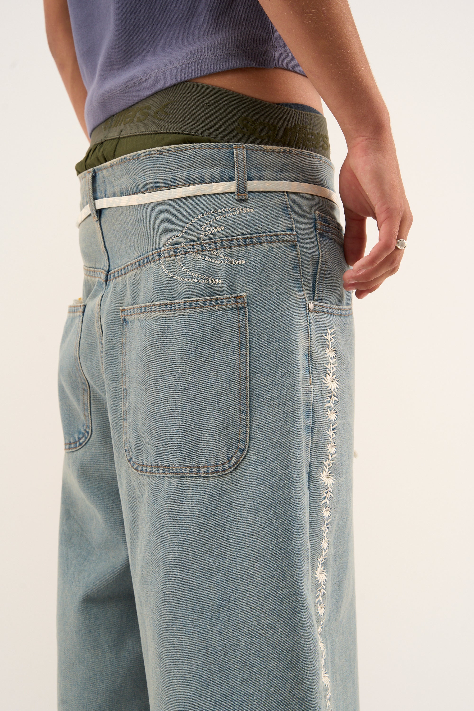 Woodstock Blue Shorts