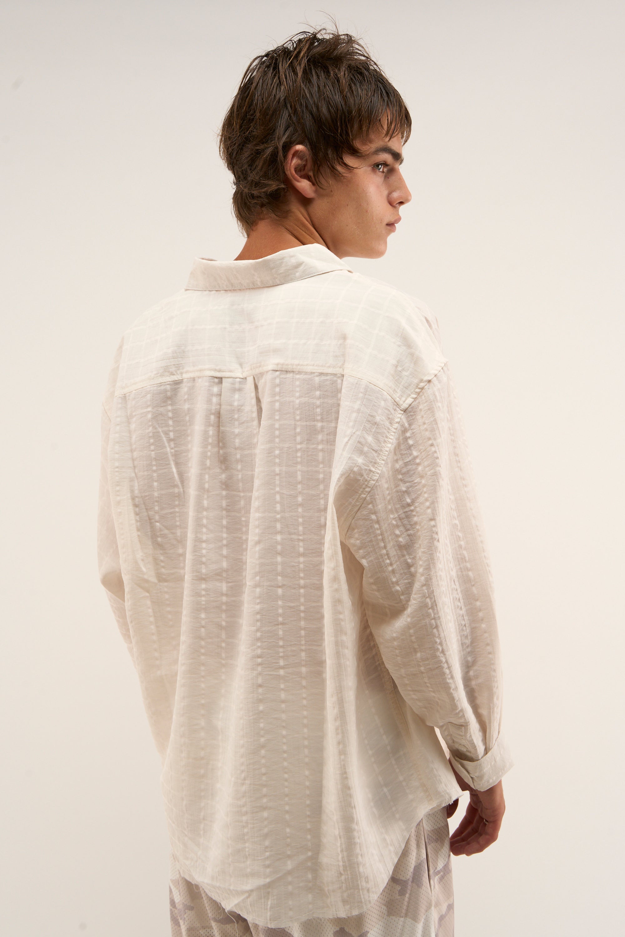 70s Summer Ecru Shirt