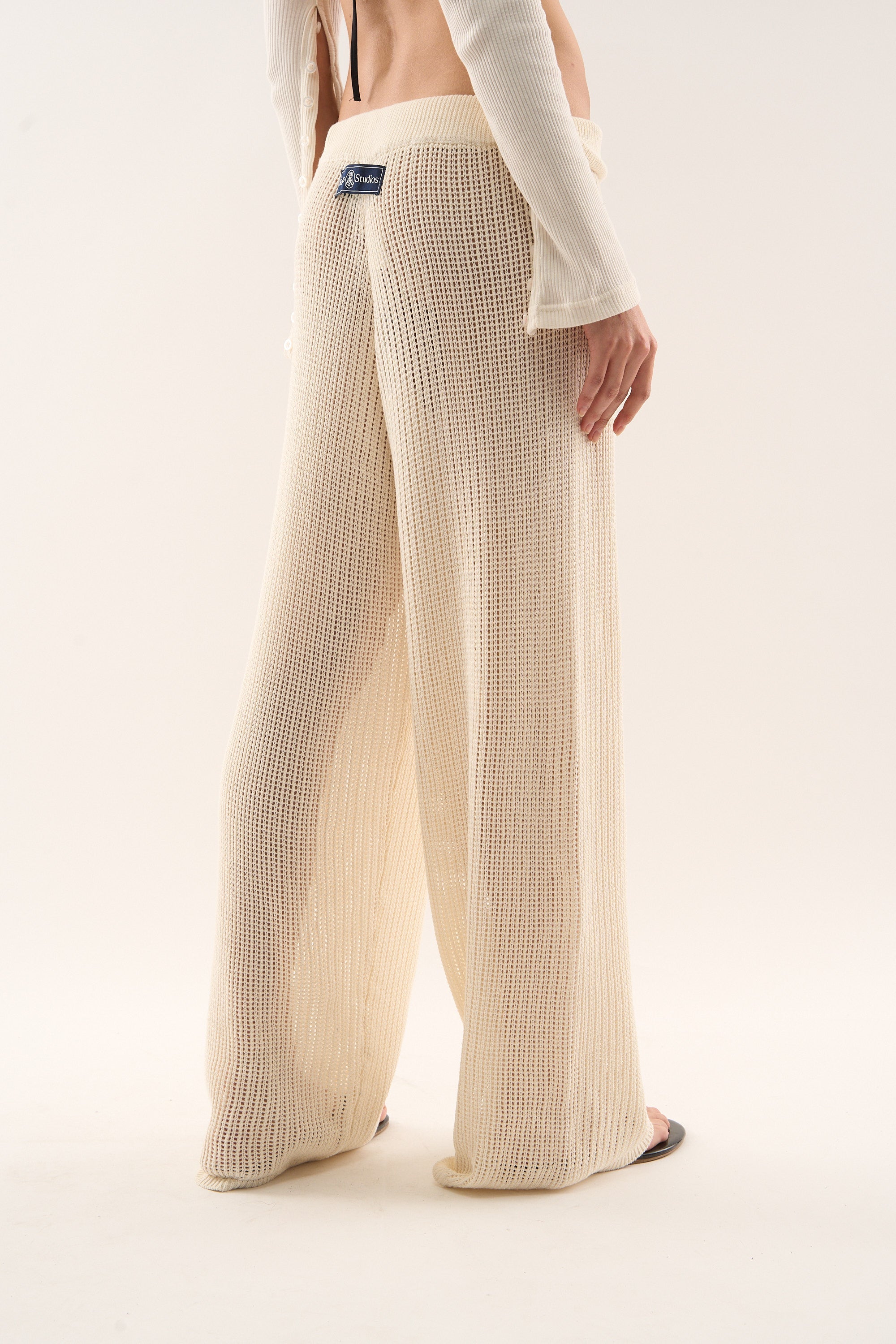 Double Moon Ecru Pants