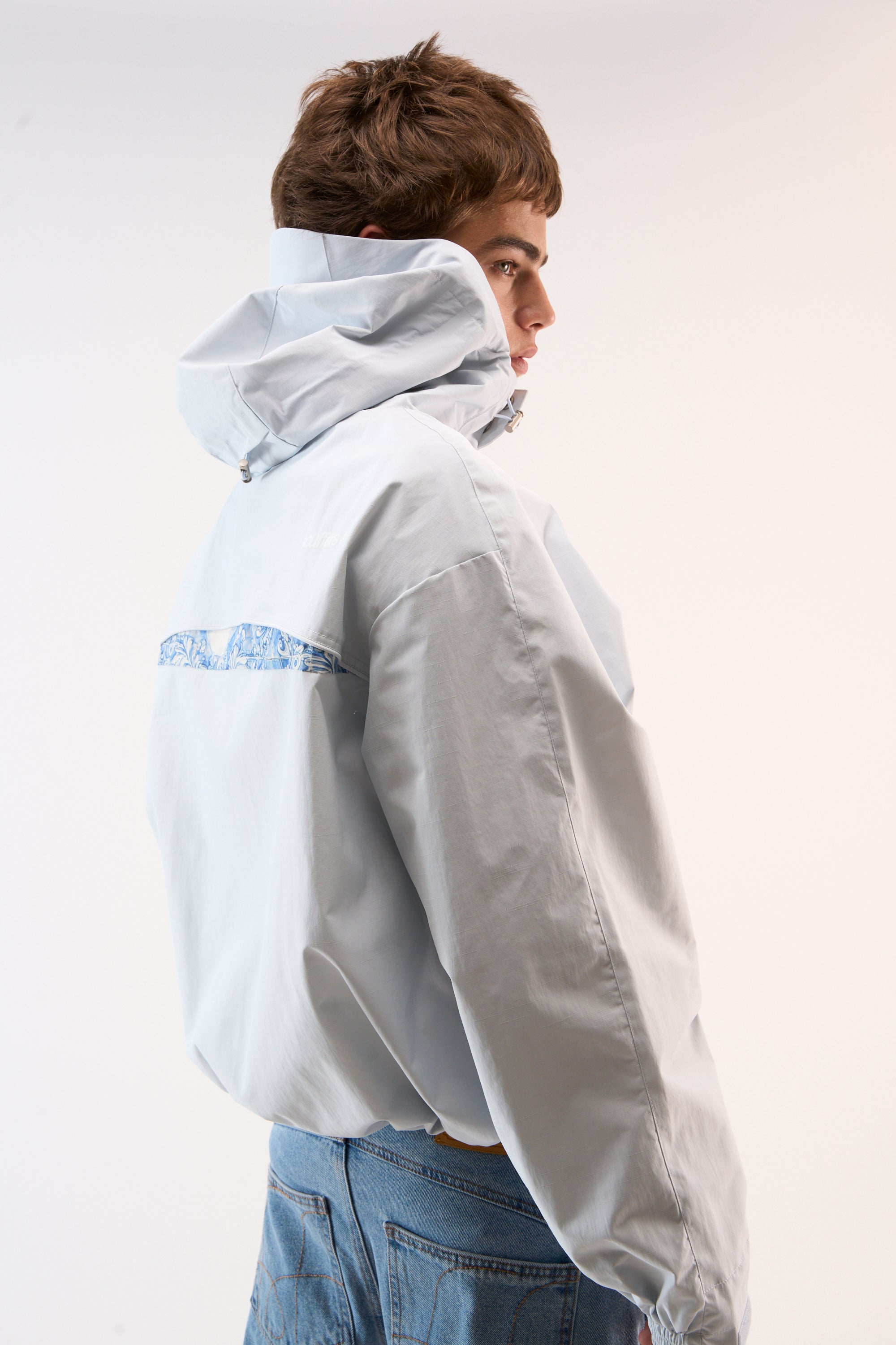 New Essential Light Blue Windbreaker