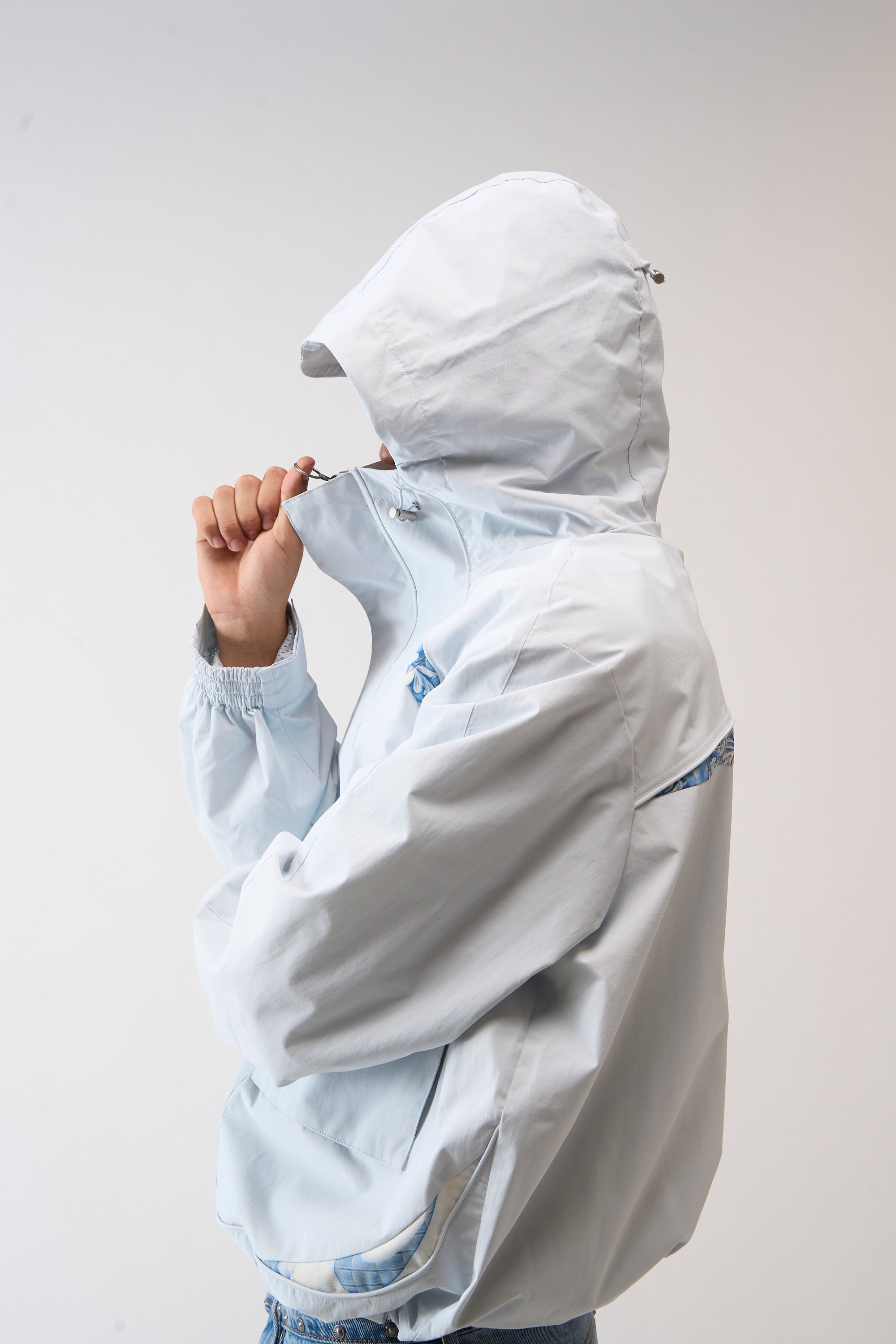 New Essential Light Blue Windbreaker