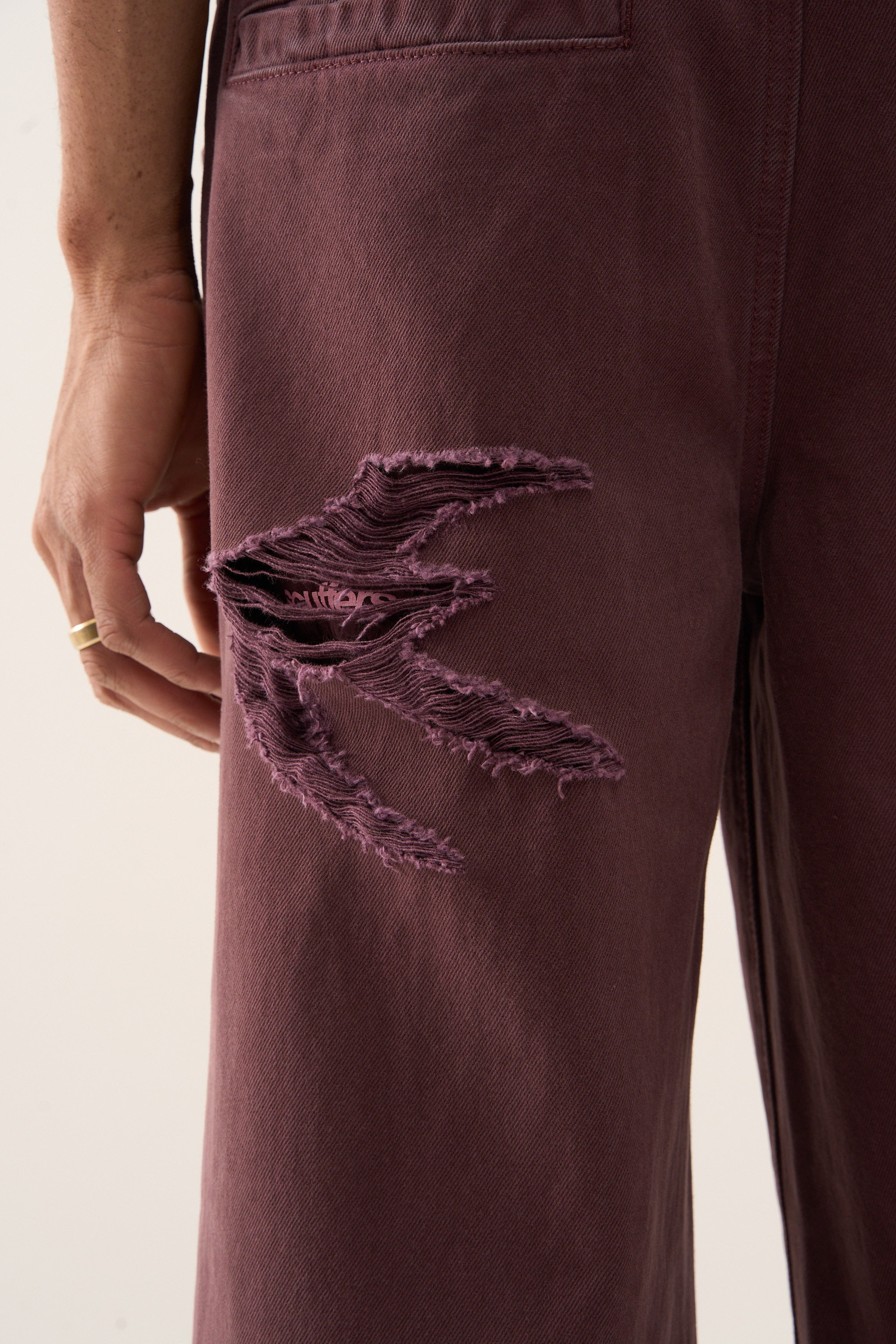 Naughty Burgundy Pants