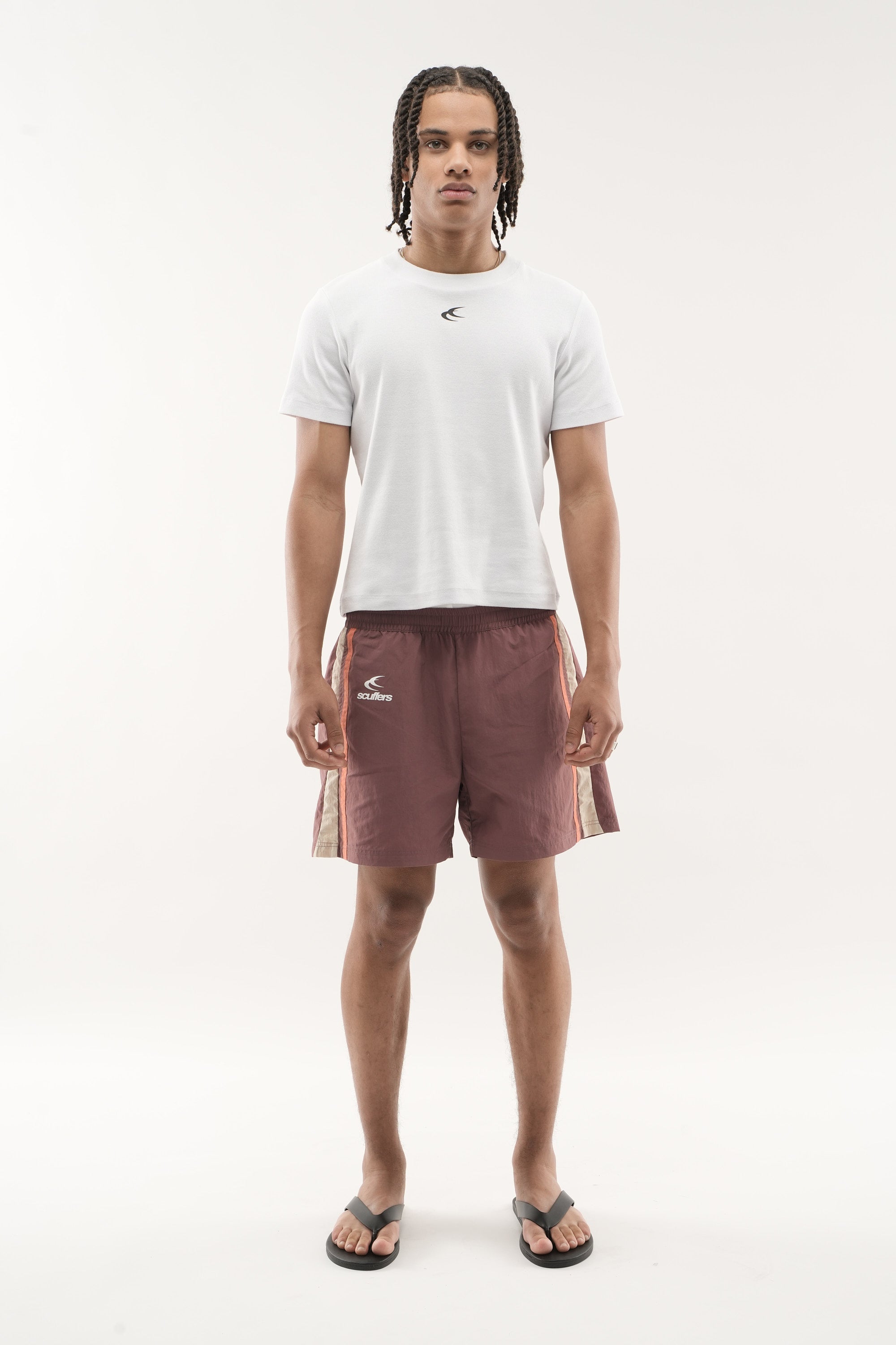 Tech Burgundy Shorts